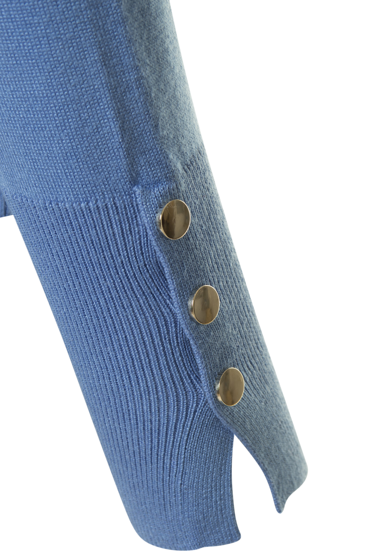 Micha Tröja Lily 5318 Azure Blue, detalj