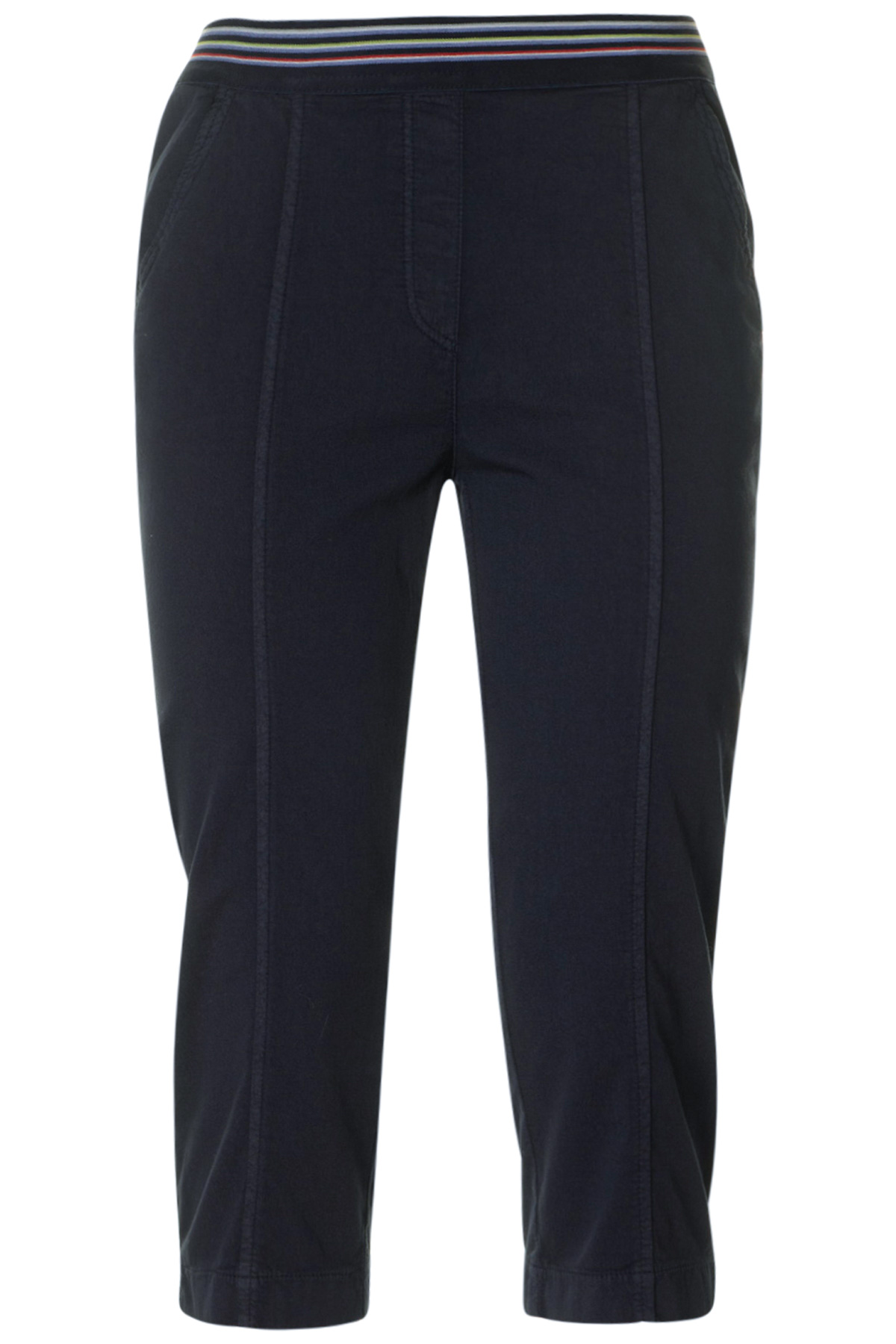 Sue Jogpants Capri 593 Dark Blue, fram