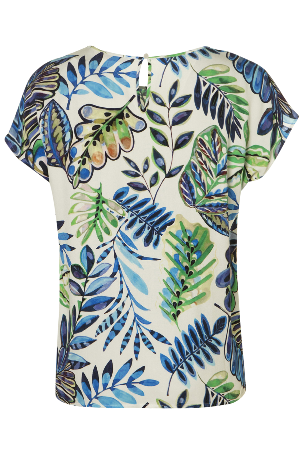 Clarina Blus Lita 622 Blue, bak