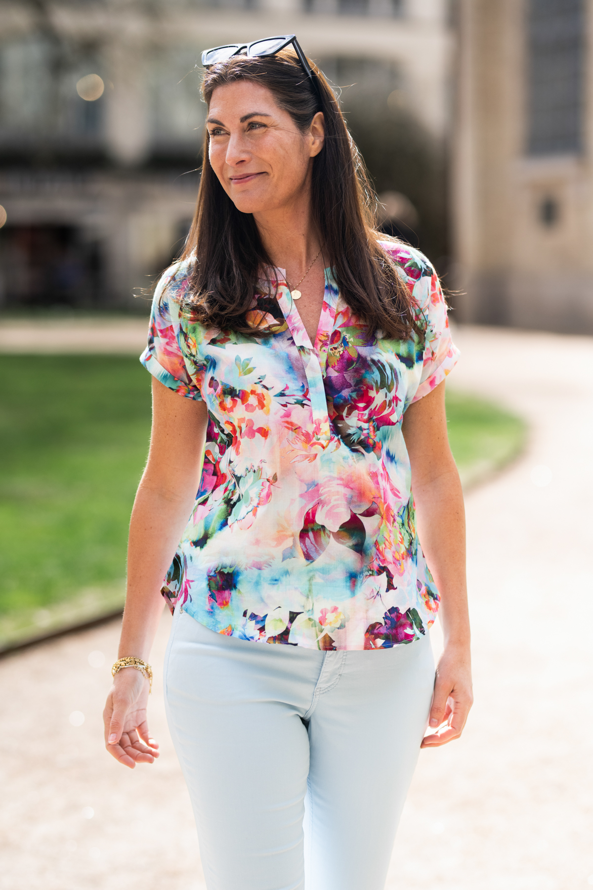 Clarina Blus Chrissie 517 Flower