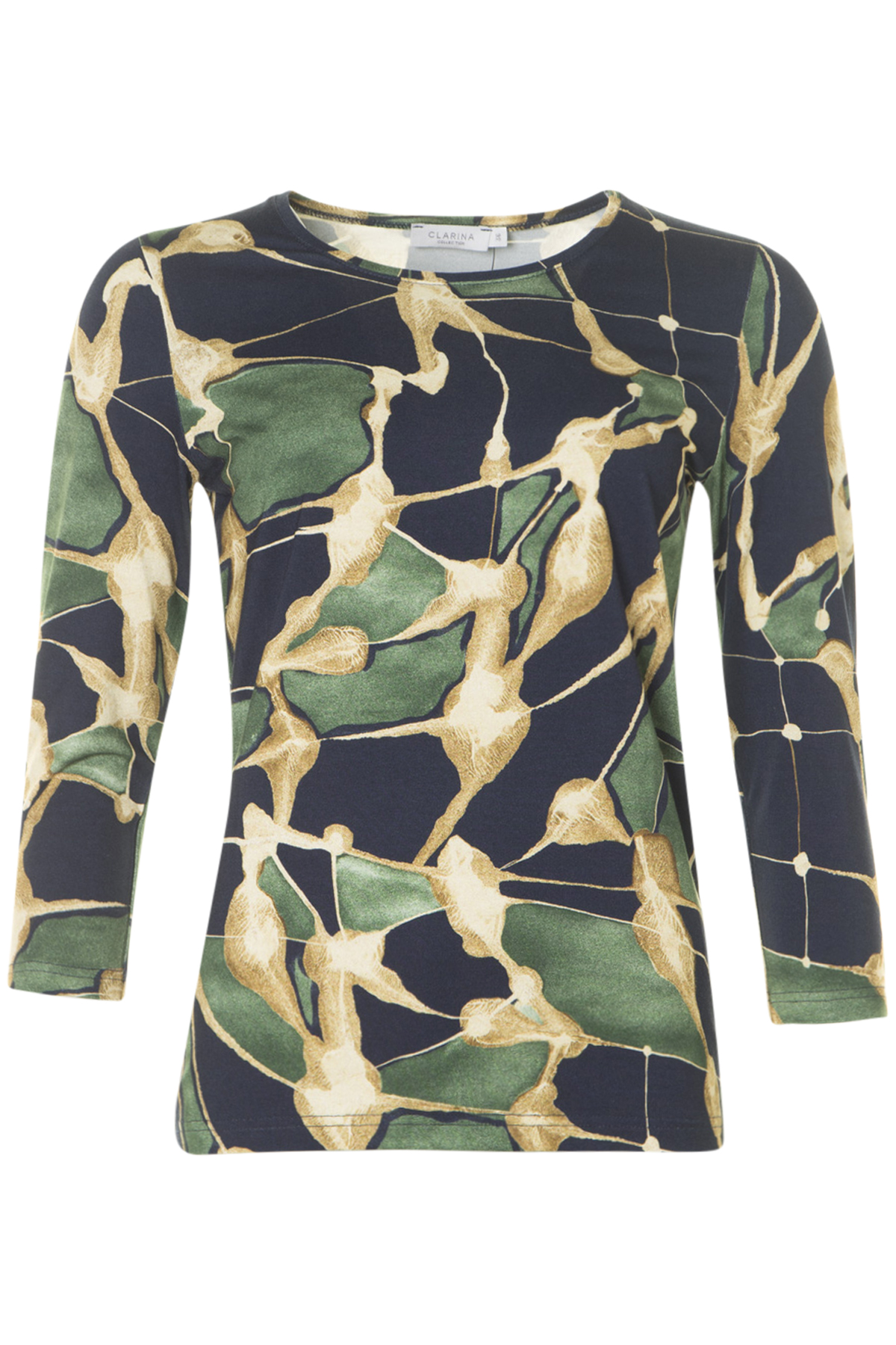 Clarina Topp Lovelace 507 Green Combo, fram