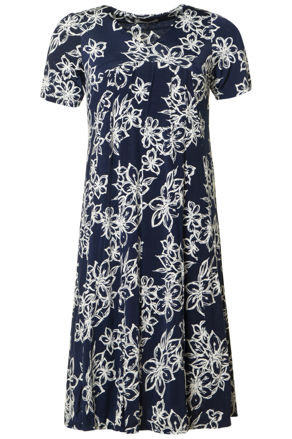 Front Lucy Klänning Seal 591 Navy