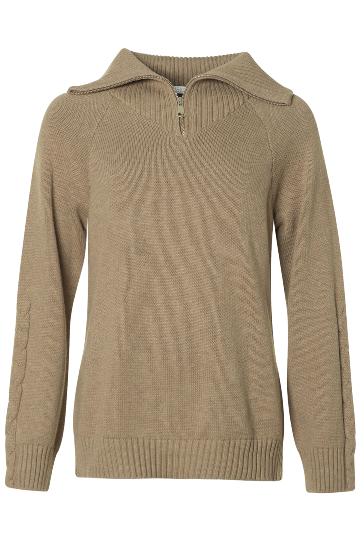 Simonsen Copenhagen polotröja Fjord 3561 Caramel Melange