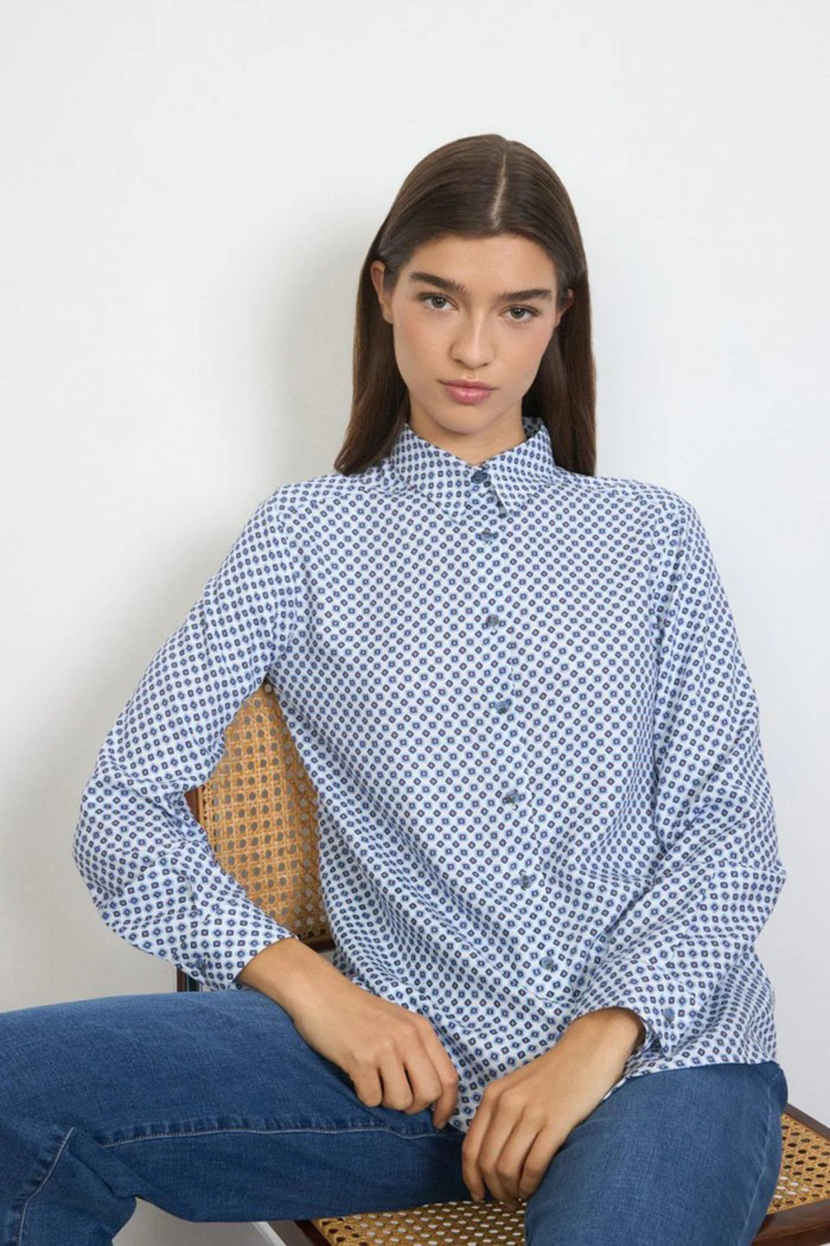 Tinta Skjorta Tosca 14 Blue - Bild 2