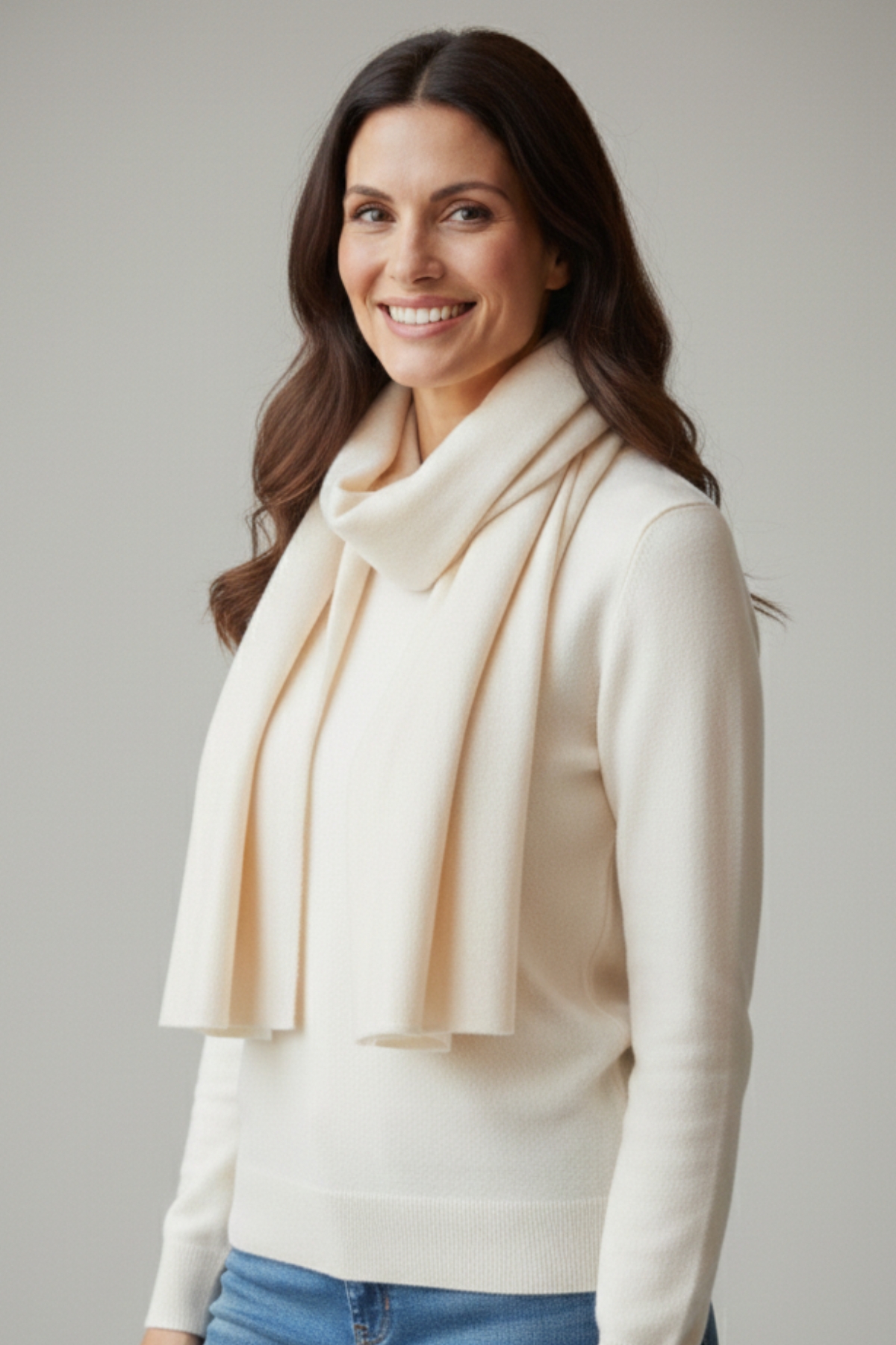 InLinea Cashmeresjal George Offwhite