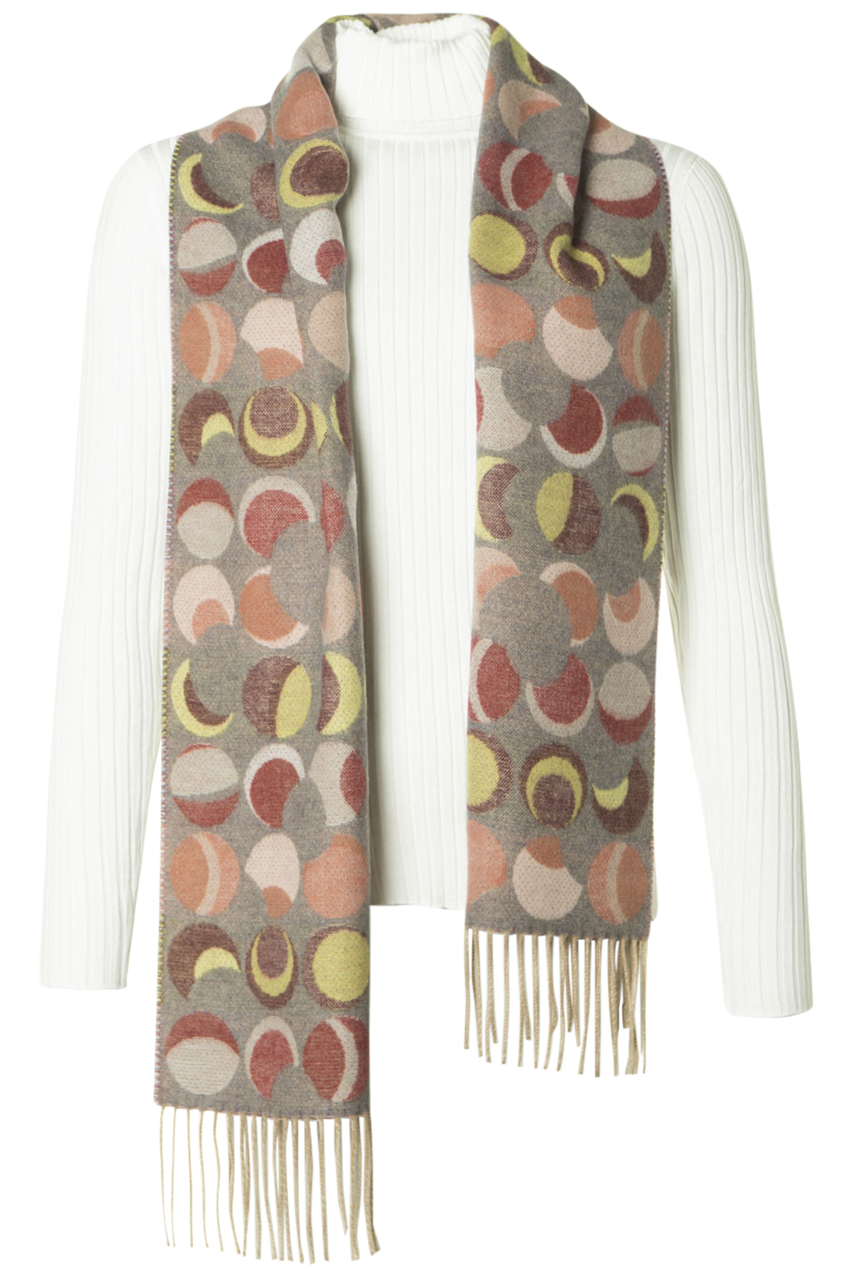 Clarina CashminkSjal Mond 580 Denim