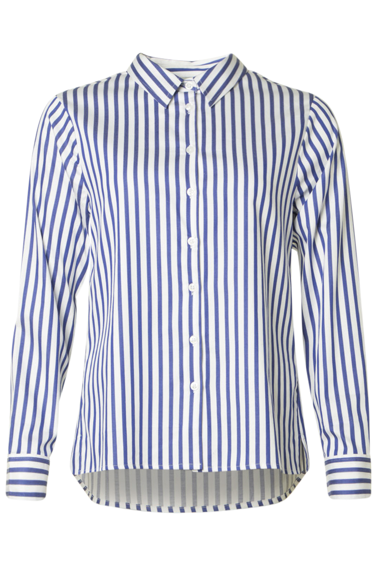 Clarina Skjorta Marina 623 Marine/White, fram