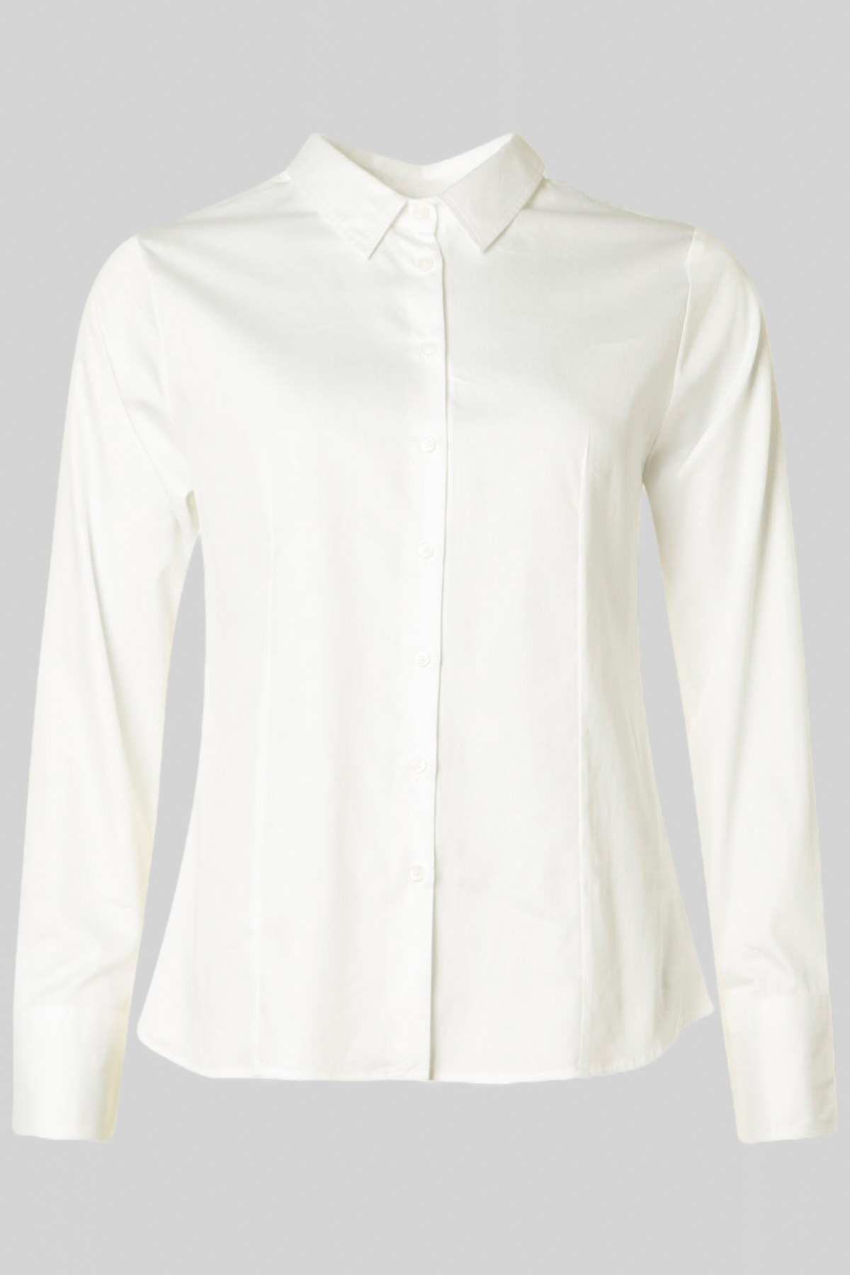 Clarina Skjorta Heike 100 White, fram