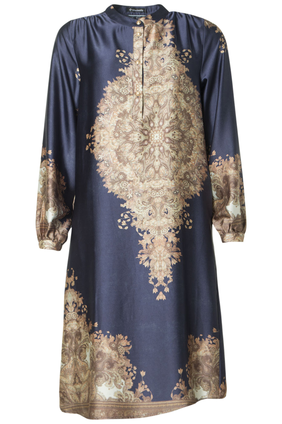 Soulmate Klänning Nanda 193 Dark Navy, fram