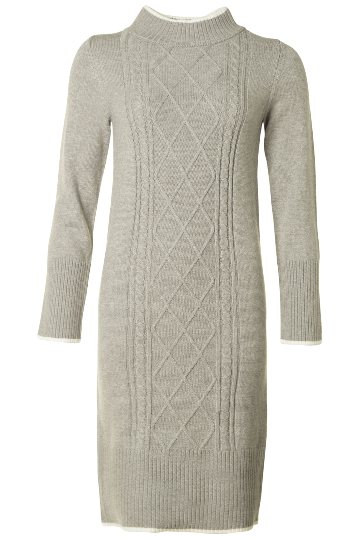 Micha Poloklänning Dalian 52151 Grey/Offwhite, fram