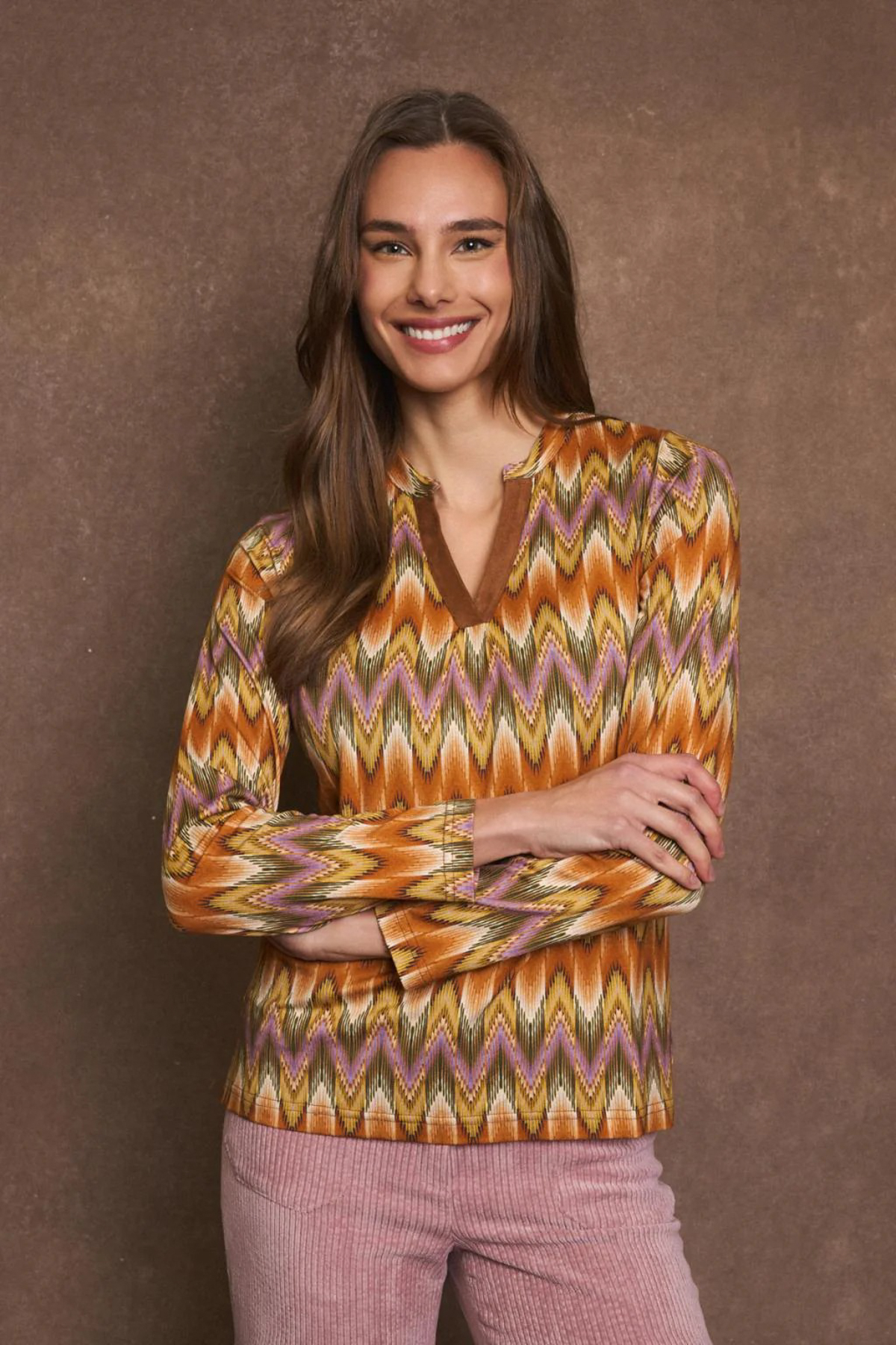 Tinta Topp Cigarrales Camel Lilac, fram