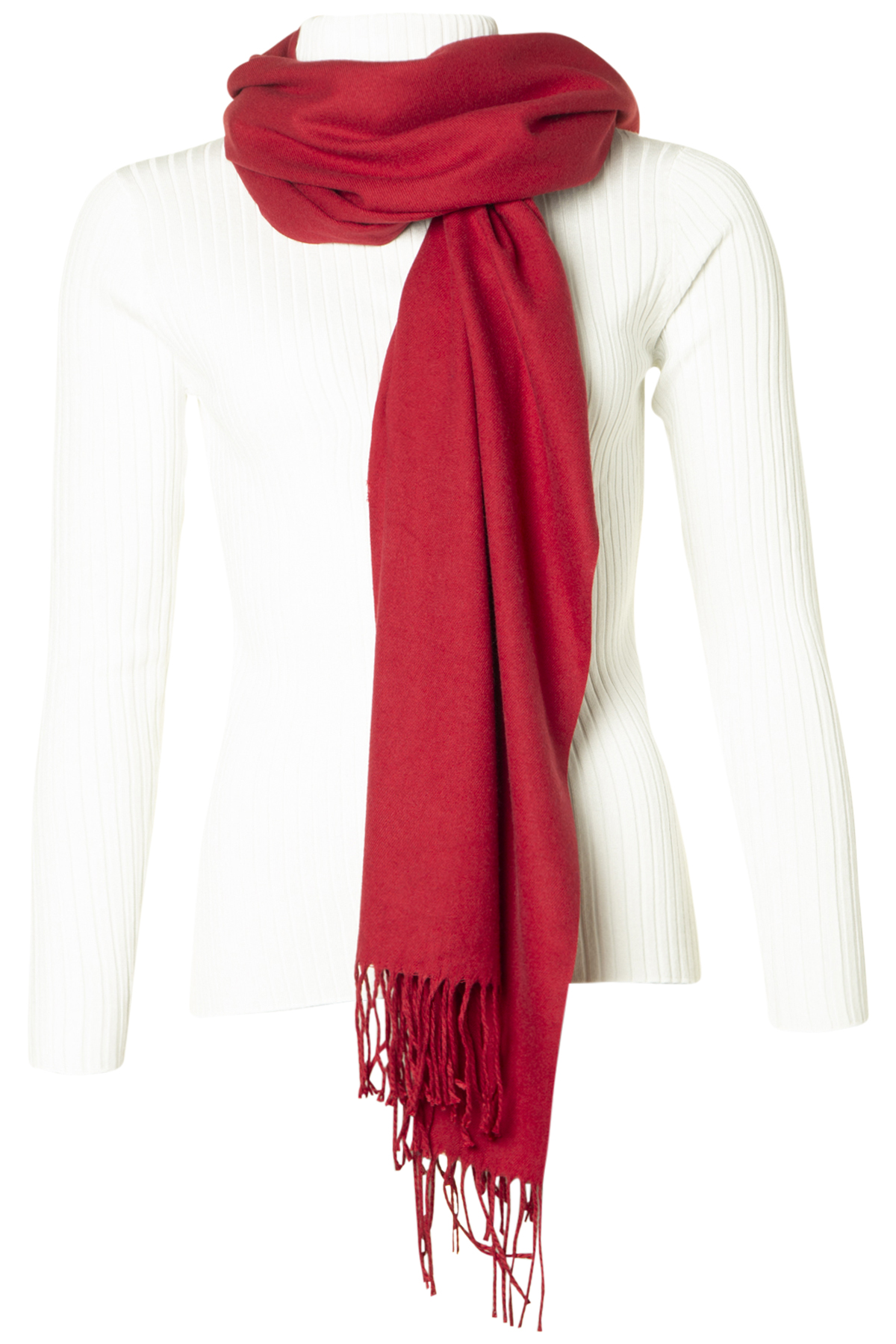 Clarina CF Sjal Efeu Wine