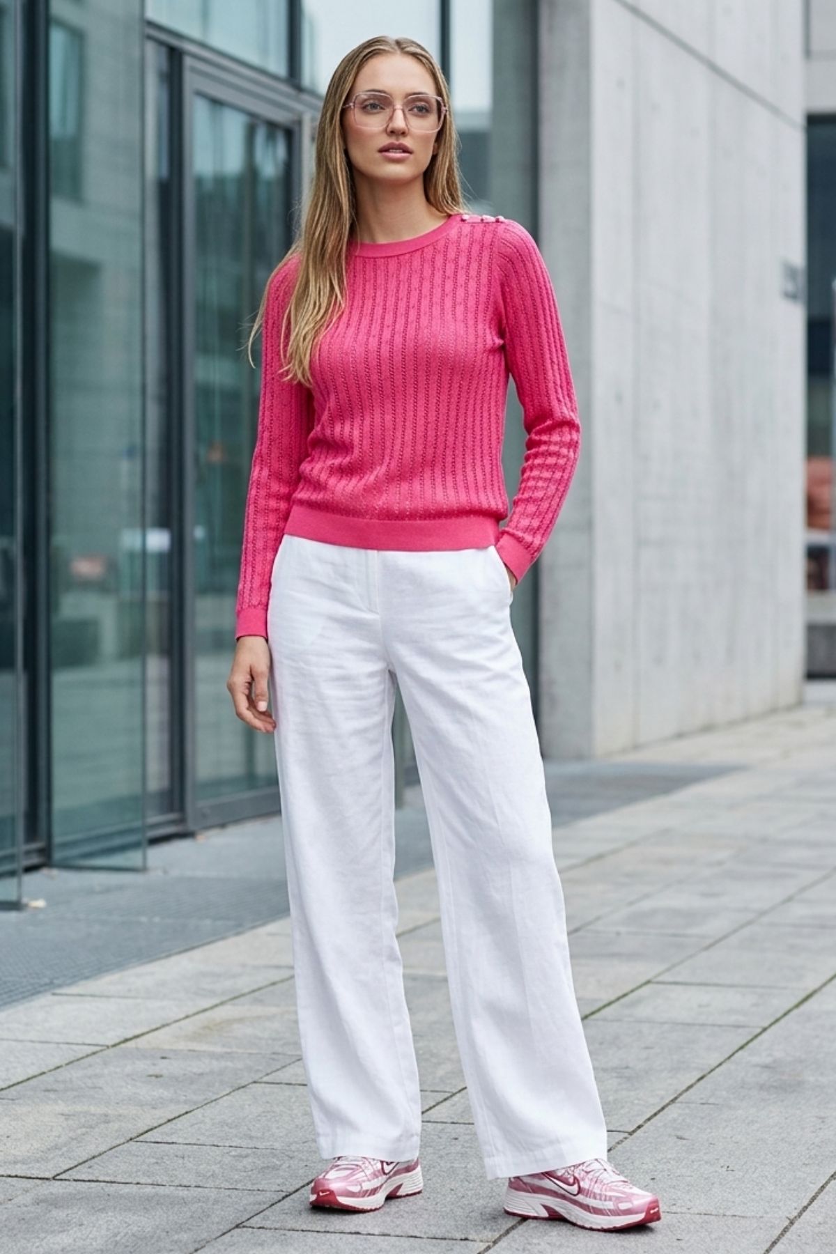 Micha Tröja Chartres 2285 Hot Pink