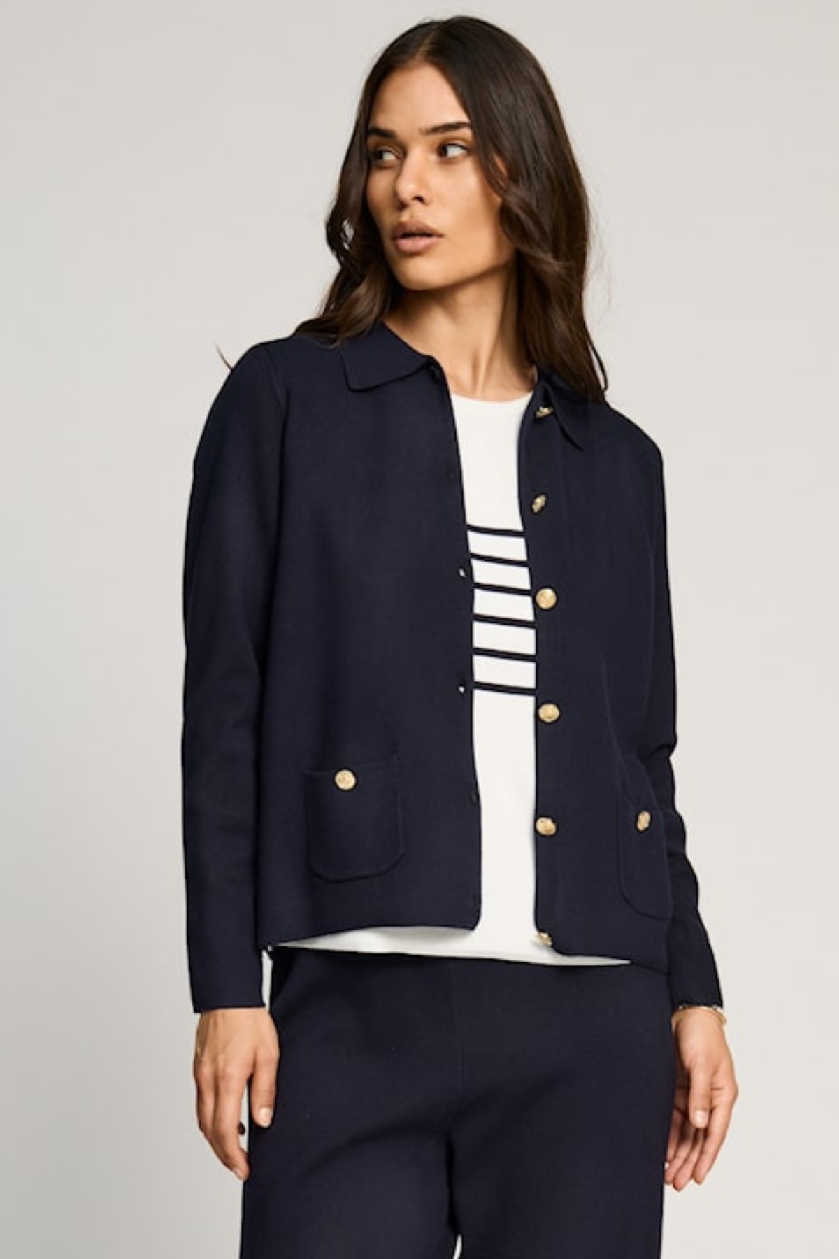 micha cardigan brive navy modell