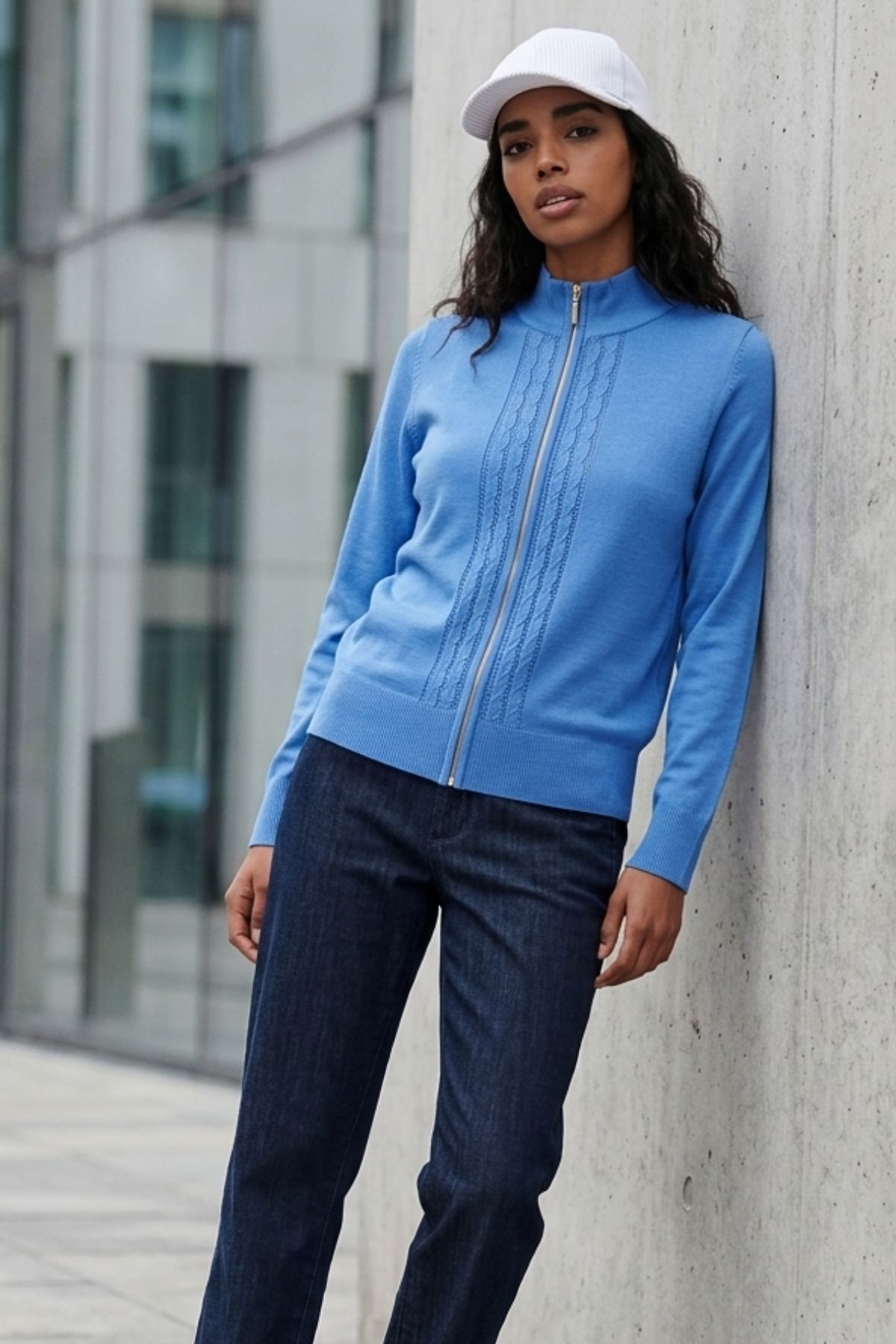Micha Cardigan Yvoire 6818 Blue