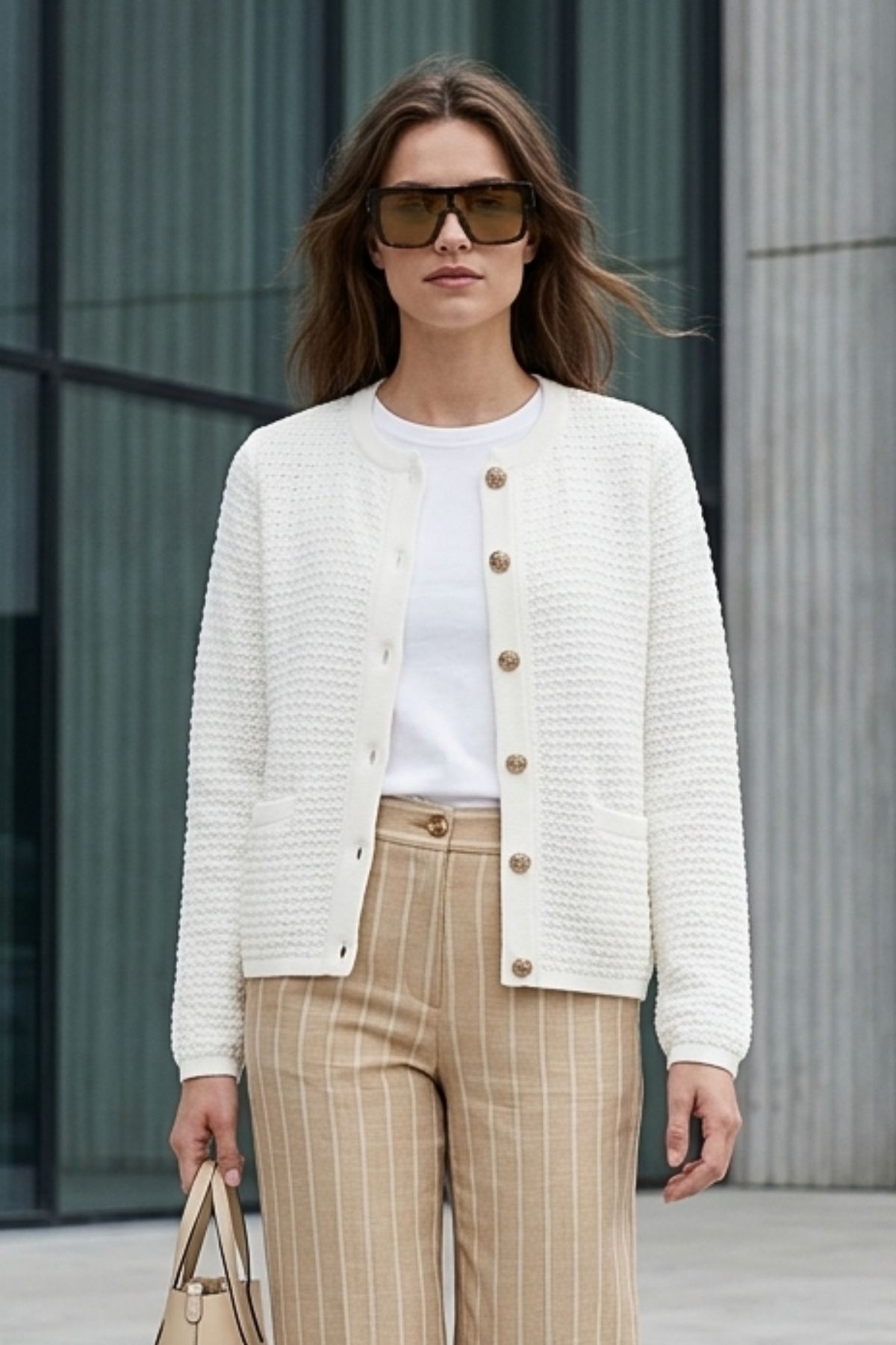 Micha Cardigan Marseille 2 Offwhite