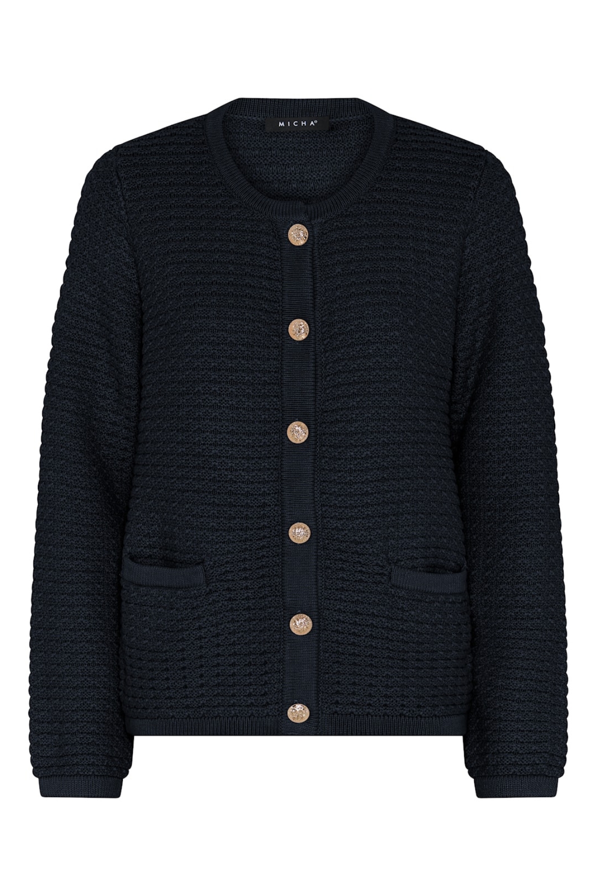 micha cardigan marseille navy