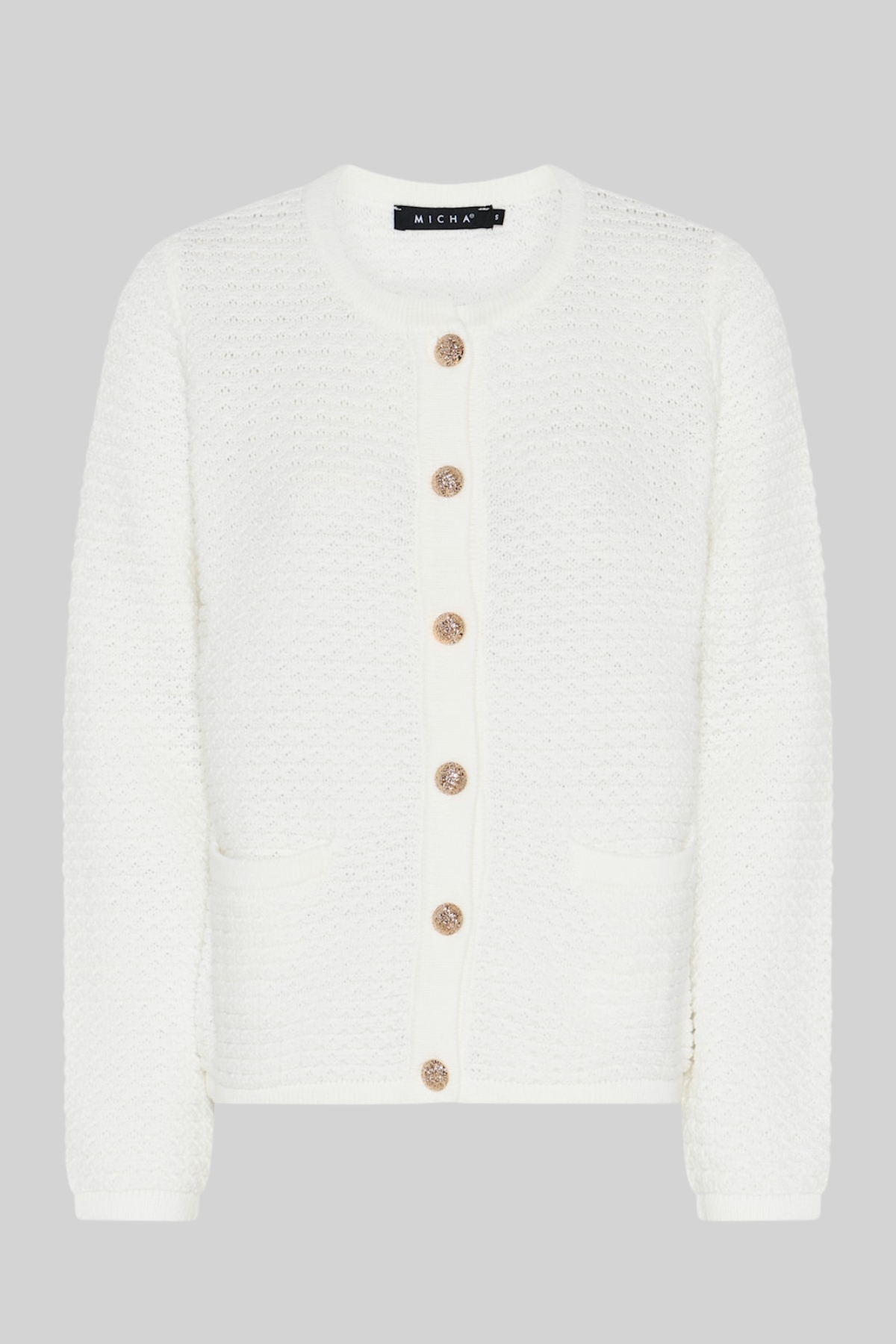 micha cardigan marseille offwhite