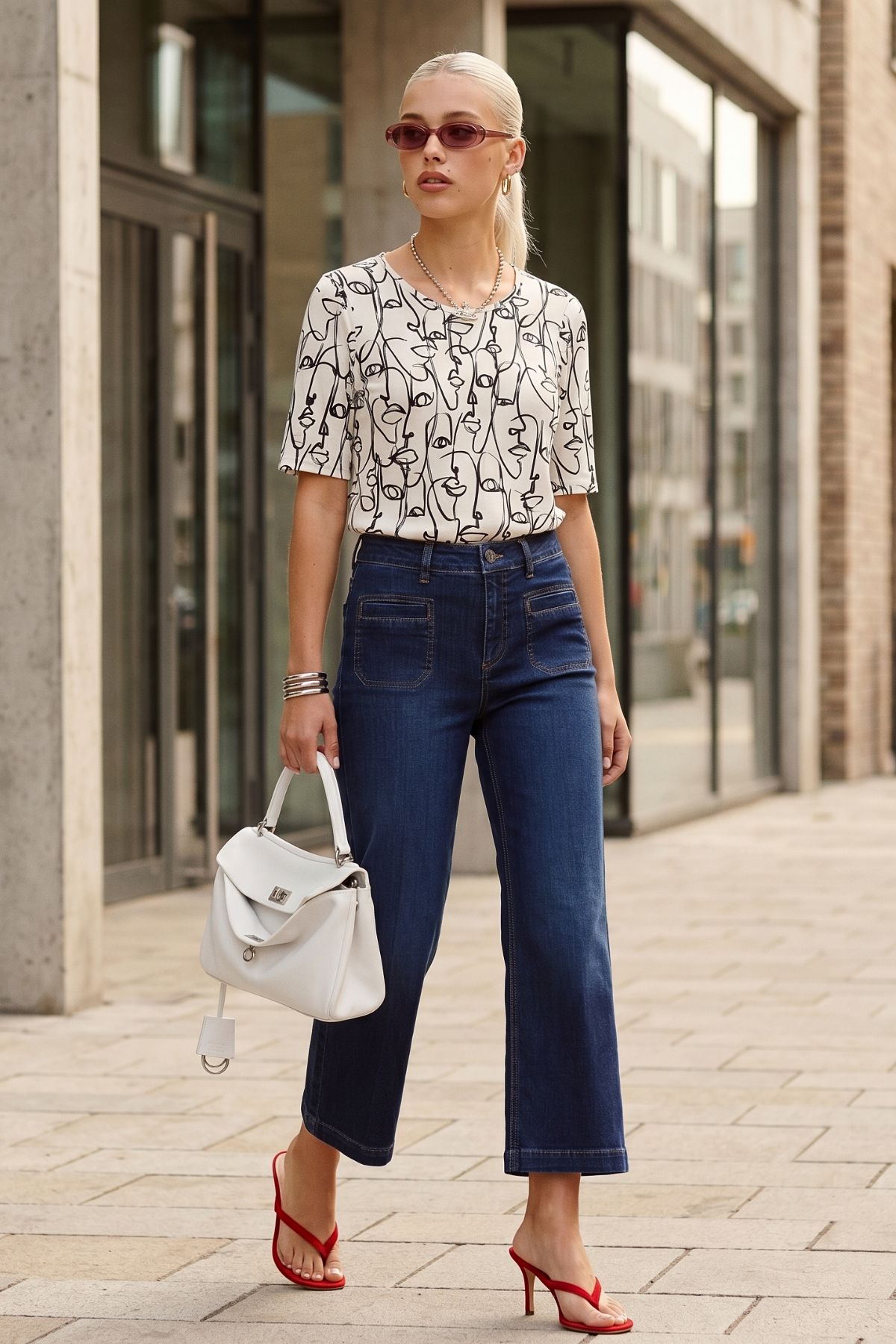 Feliza1 Light Weight Denim 7168 Dark Blue - Bild 2