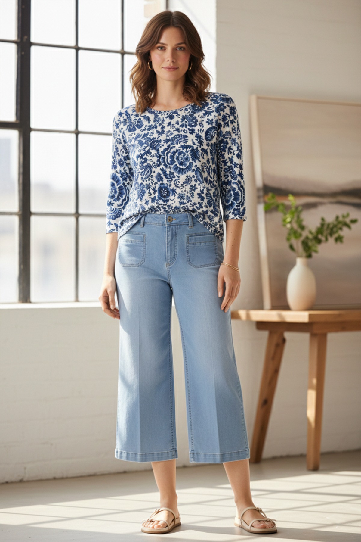 Feliza1 Light Weight Denim 7165 Light Blue - Bild 2