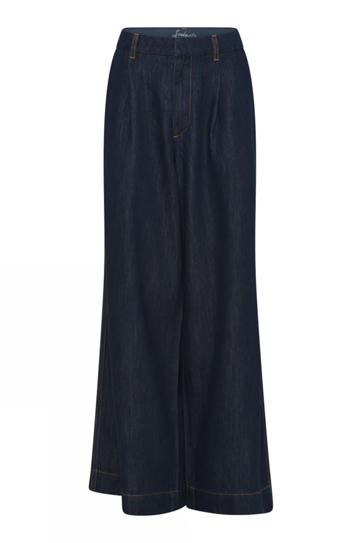 Soulmate Byxor Pommy 182 Denim Blue - Bild 2