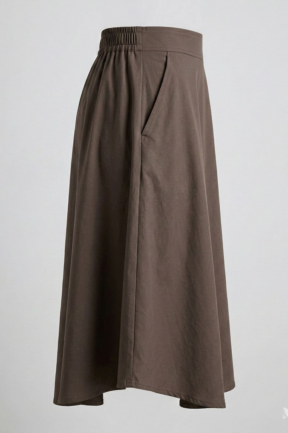 Soulmate Kjol Foline 68 Espresso - Bild 2