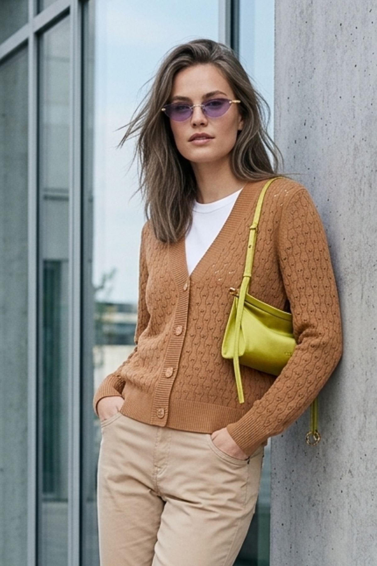 Micha Cardigan Cavalaire 3564 Brown