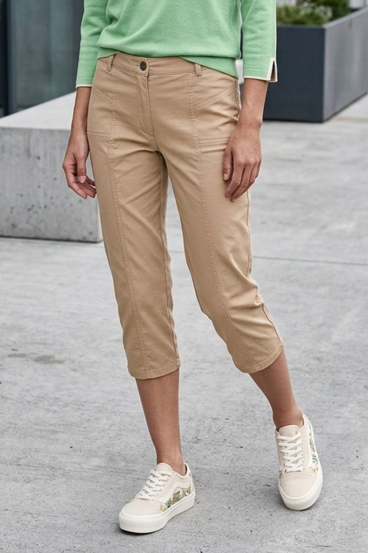 Micha Capri Byxor Cogolin 3067 sand