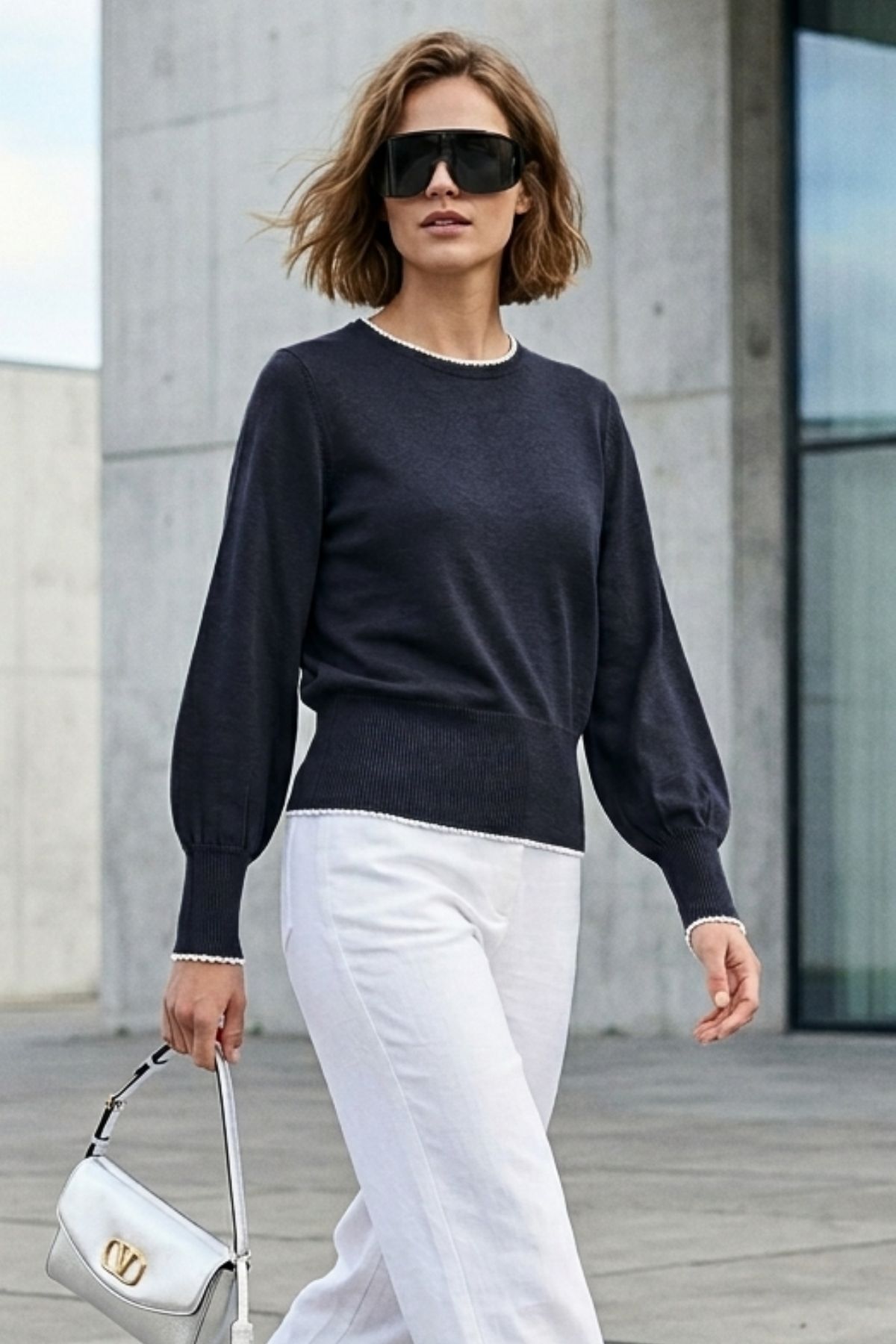 Micha Tröja Montauroux 10 Navy