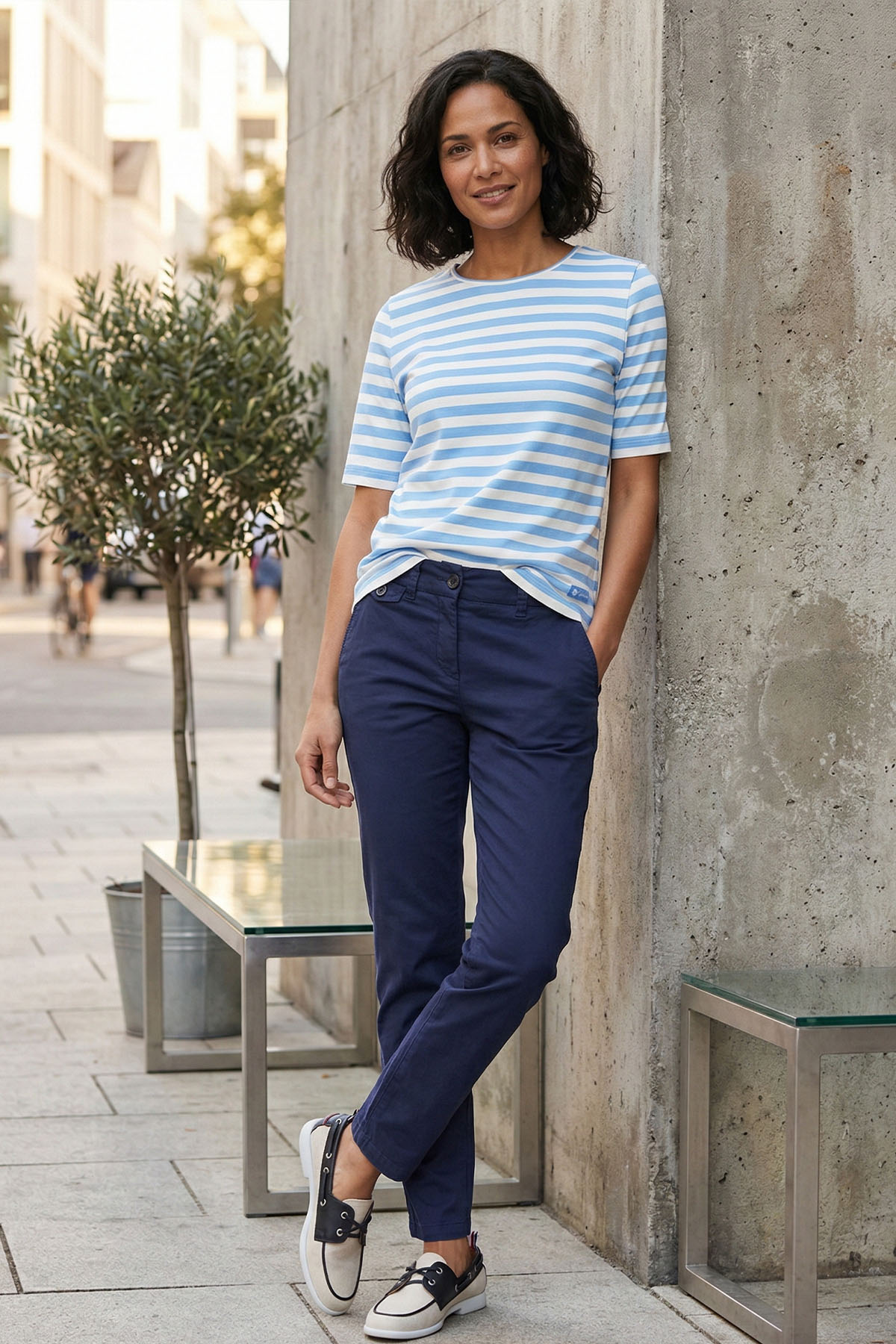 Denise15 Chino 4065 Navy - Bild 6