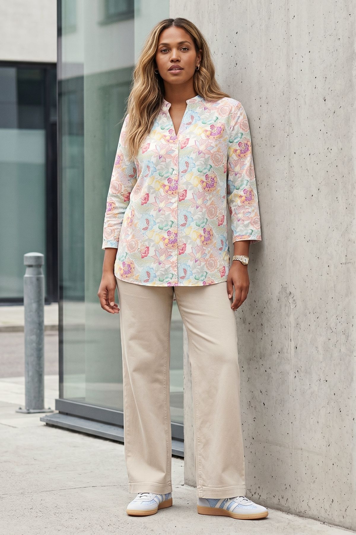 Clarina Blus Laguna 545 Flower