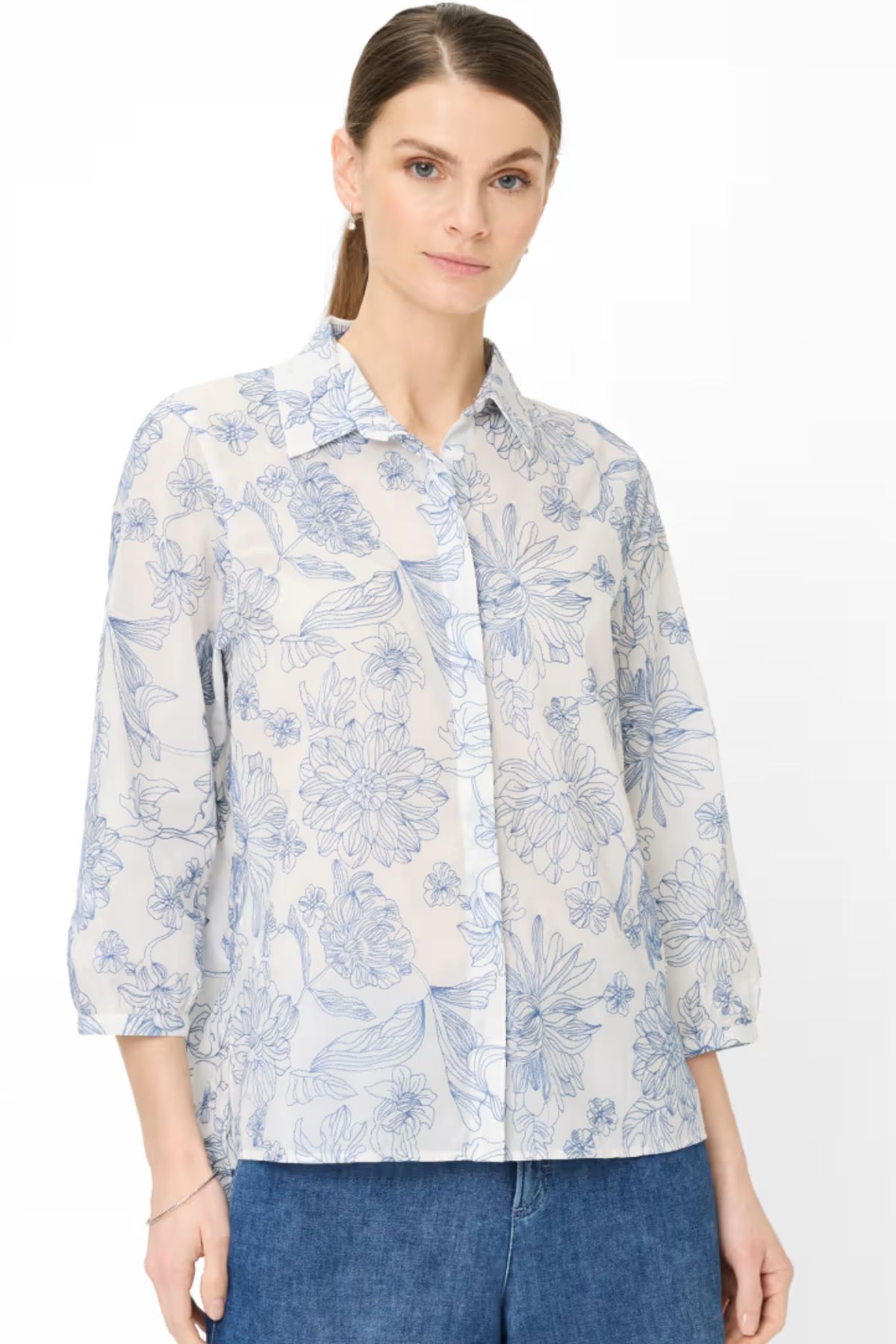 Brax Vicki Blus Solana 27 white/blue