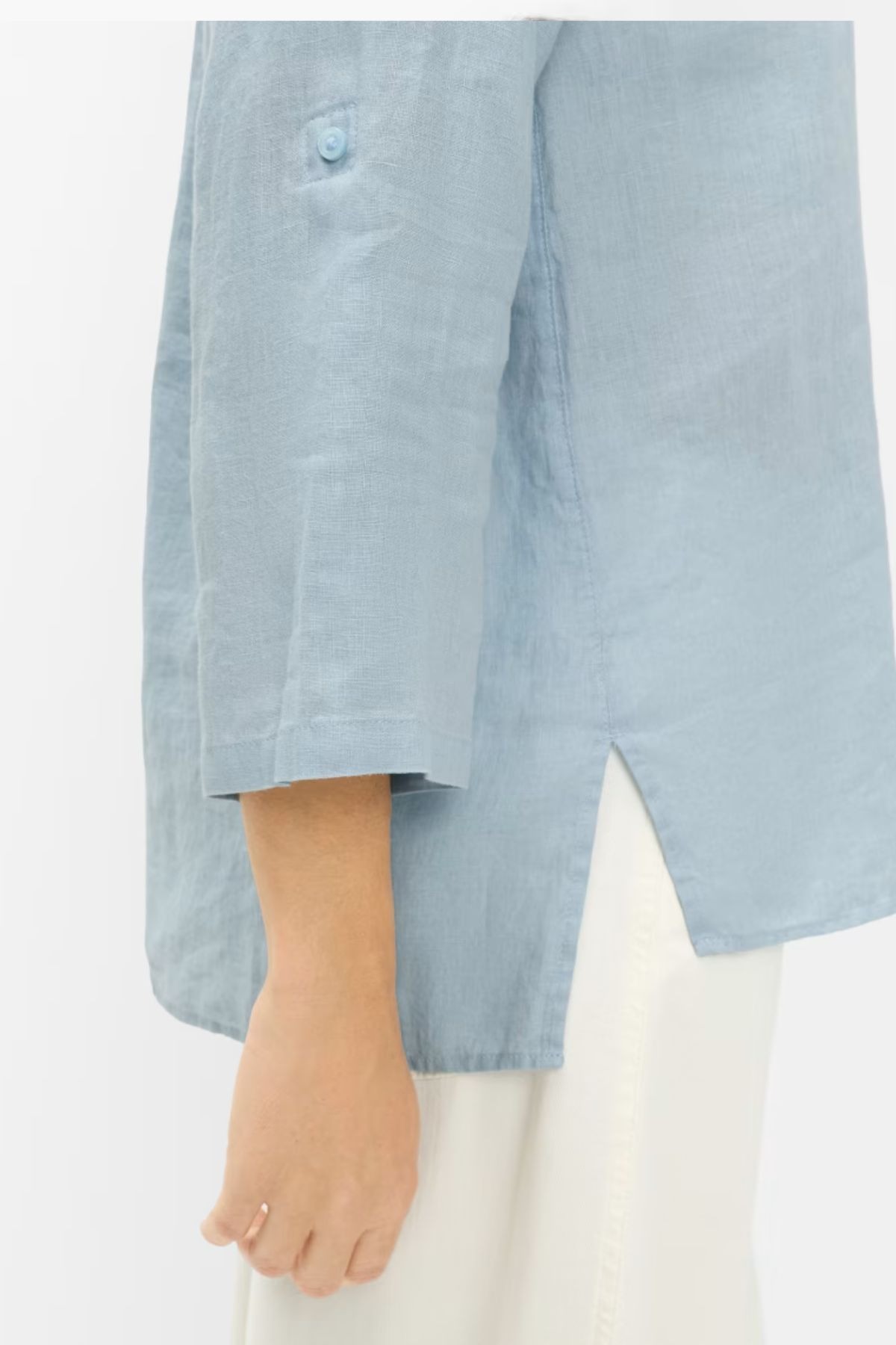 Brax Vicki Linne Skjorta Lia 27 light blue