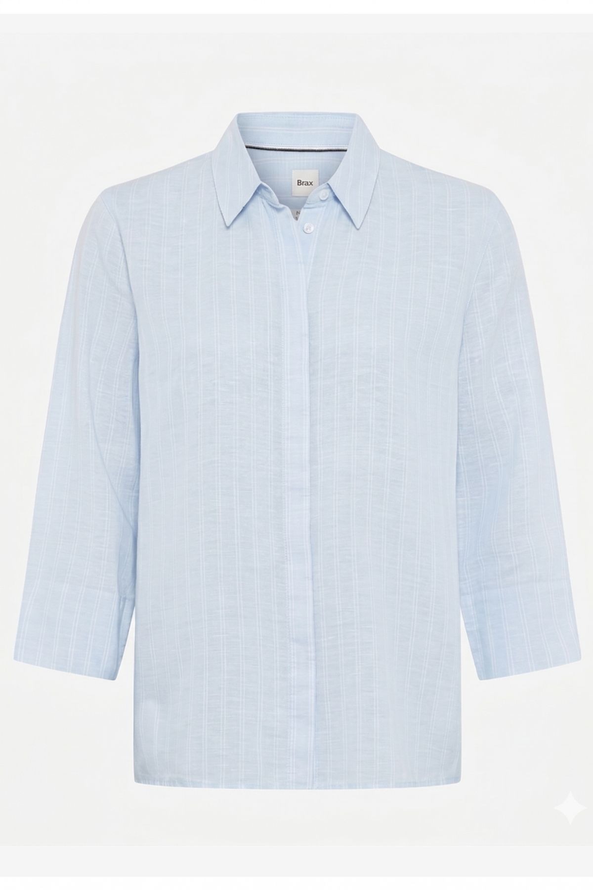 Brax Vicki Linne Skjorta Ada 27 Light blue