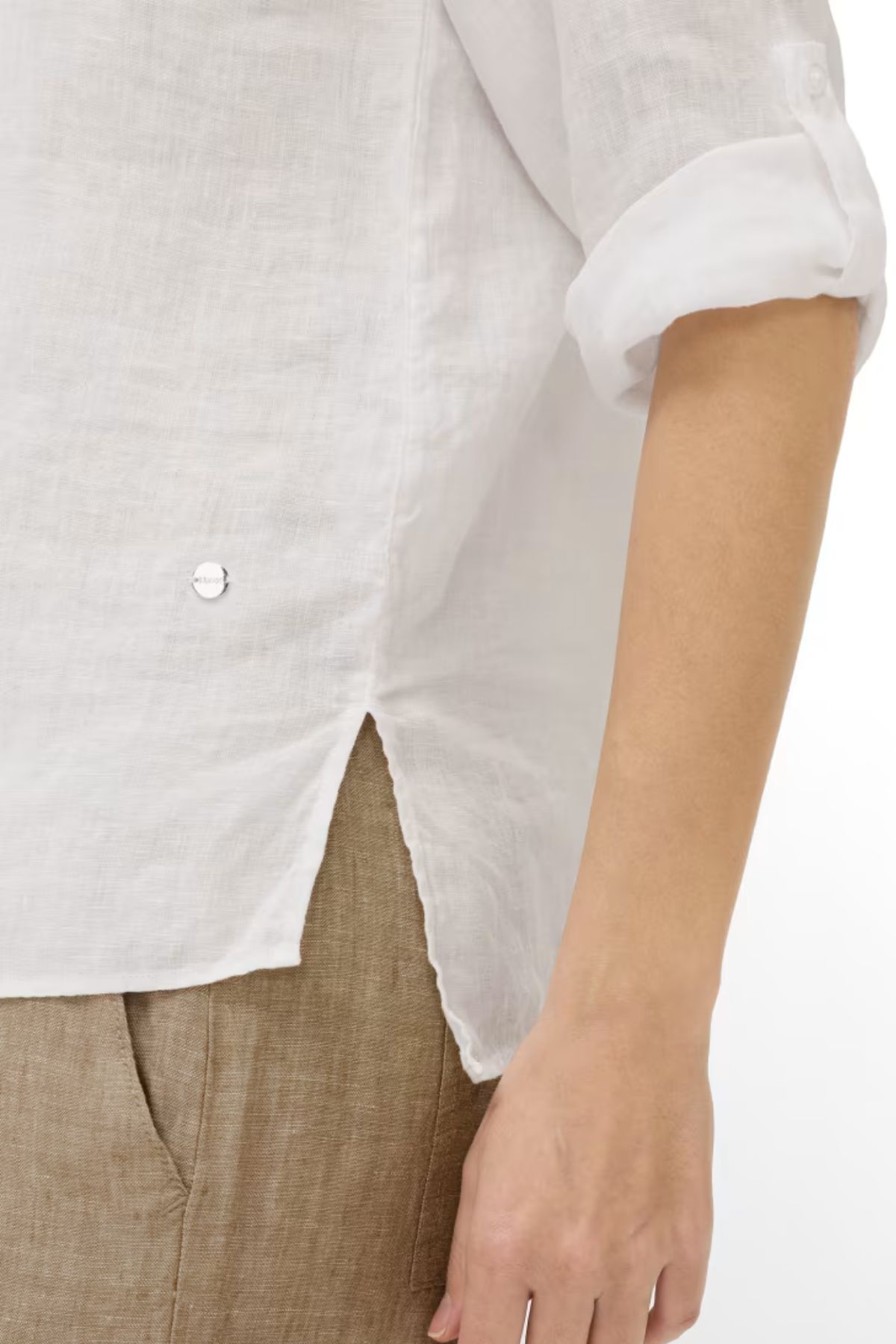 Brax Vicki Linne Skjorta Lia 99 White - Bild 3