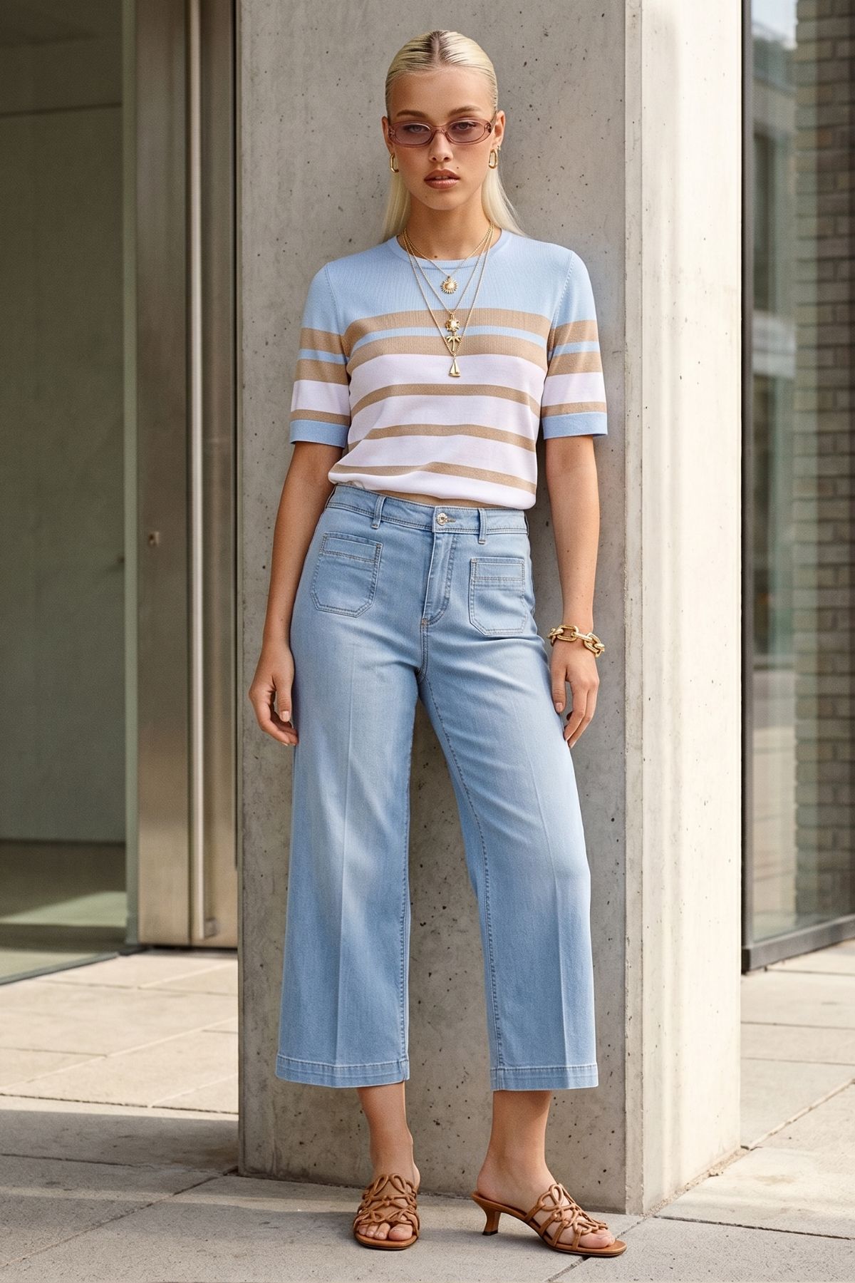 Feliza1 Light Weight Denim 7165 Light Blue