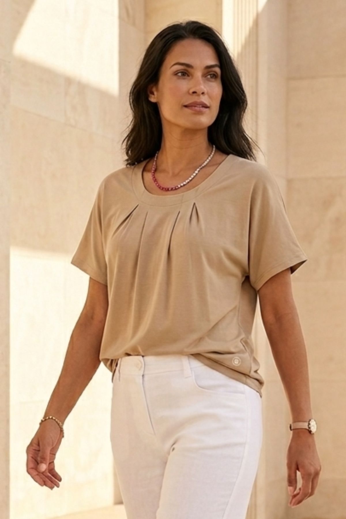 Soulmate Topp Lonnis3 814 Sand