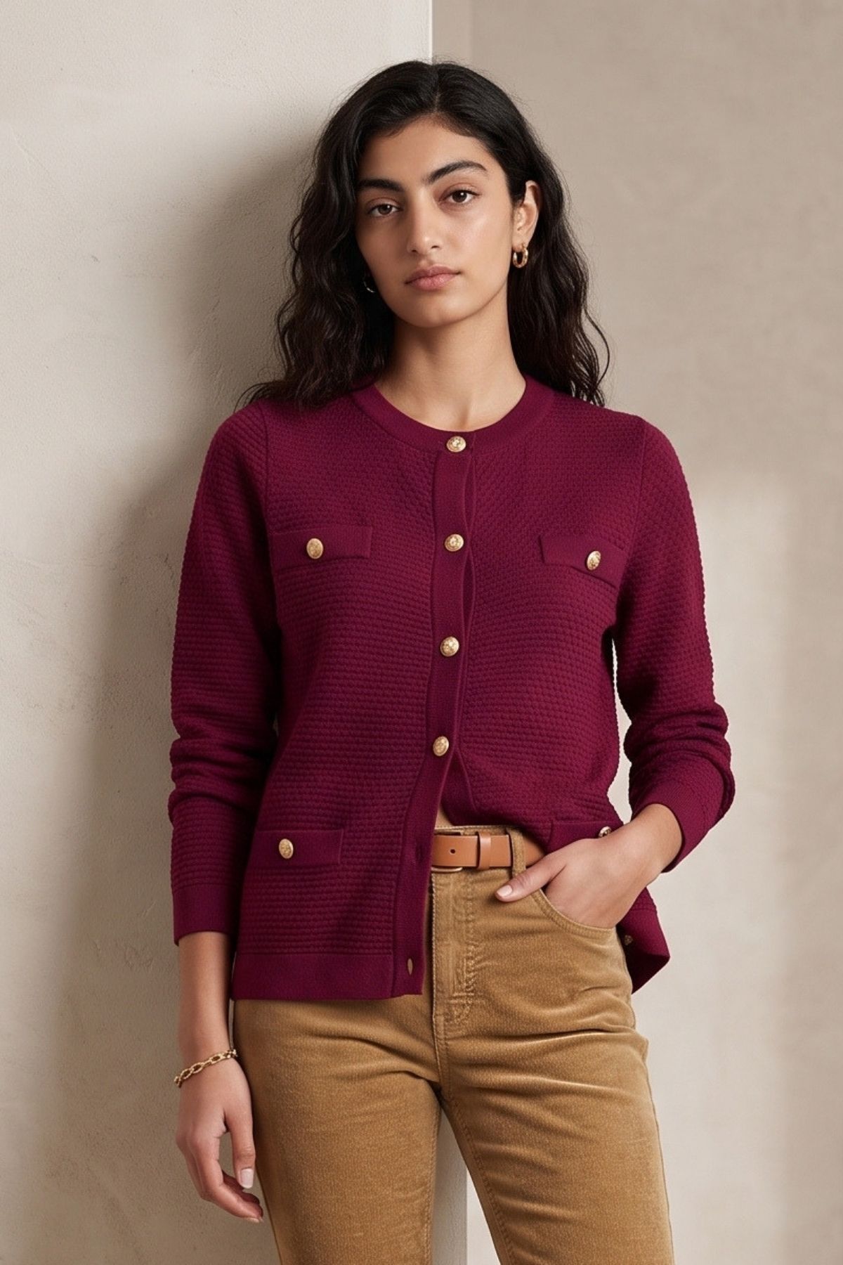 Micha Cardigan SYDNEY - 2382 Berry Plum