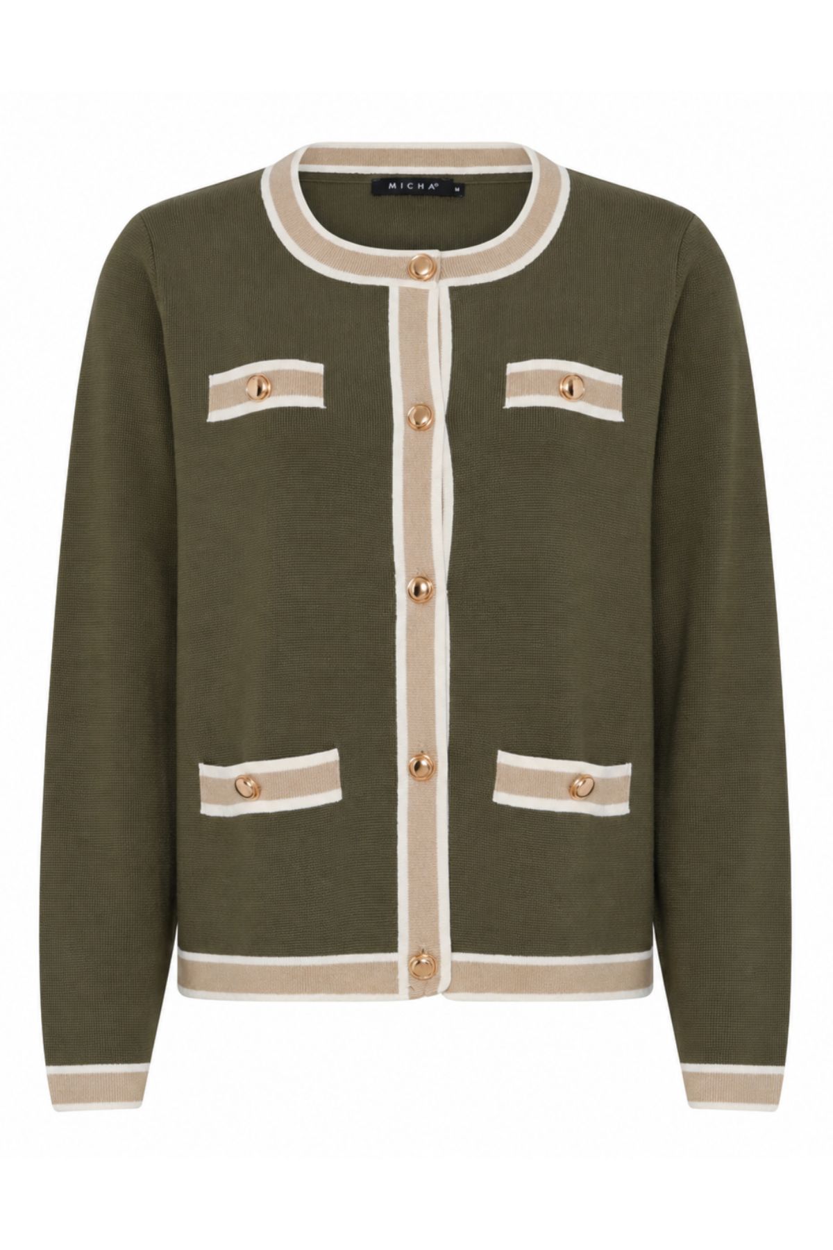 Micha Cardigan DERBY - 30032 Olive/Camel