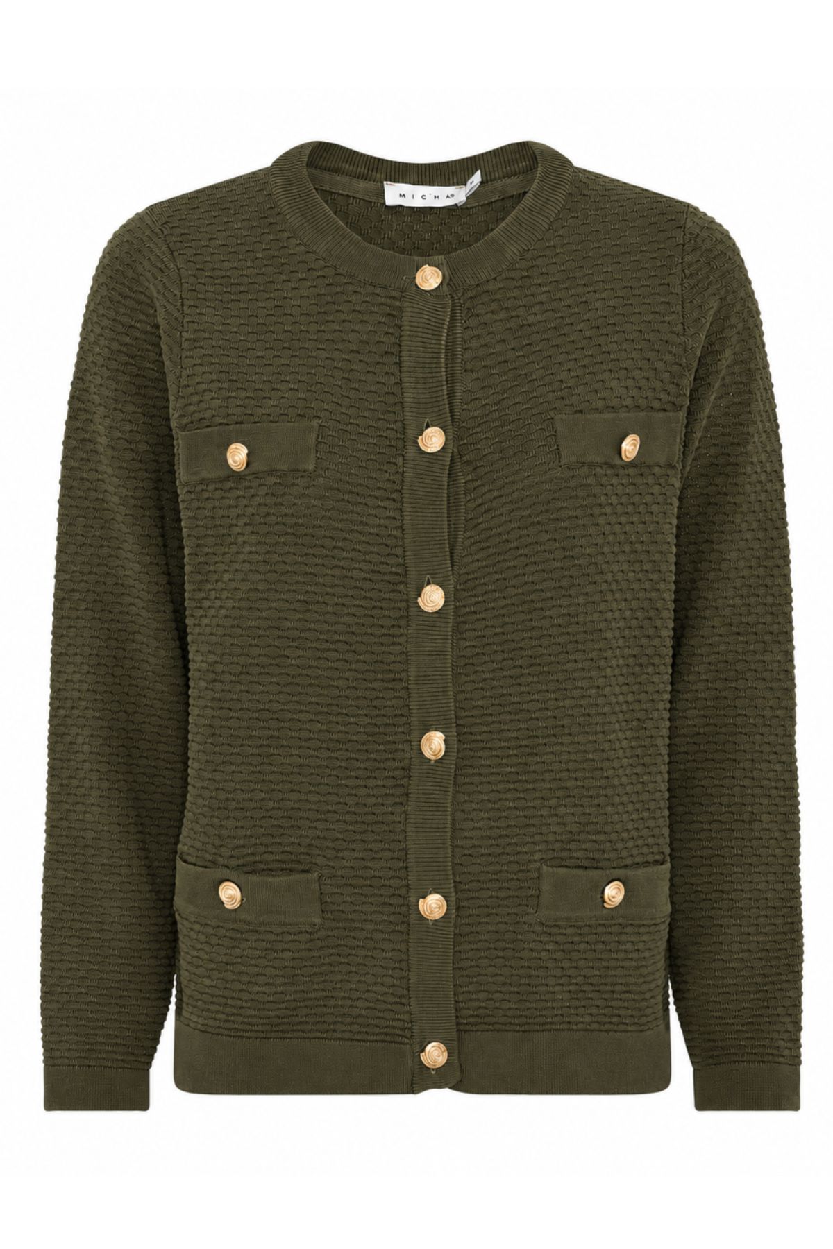 Micha Cardigan SYDNEY - 4632 Olive Green
