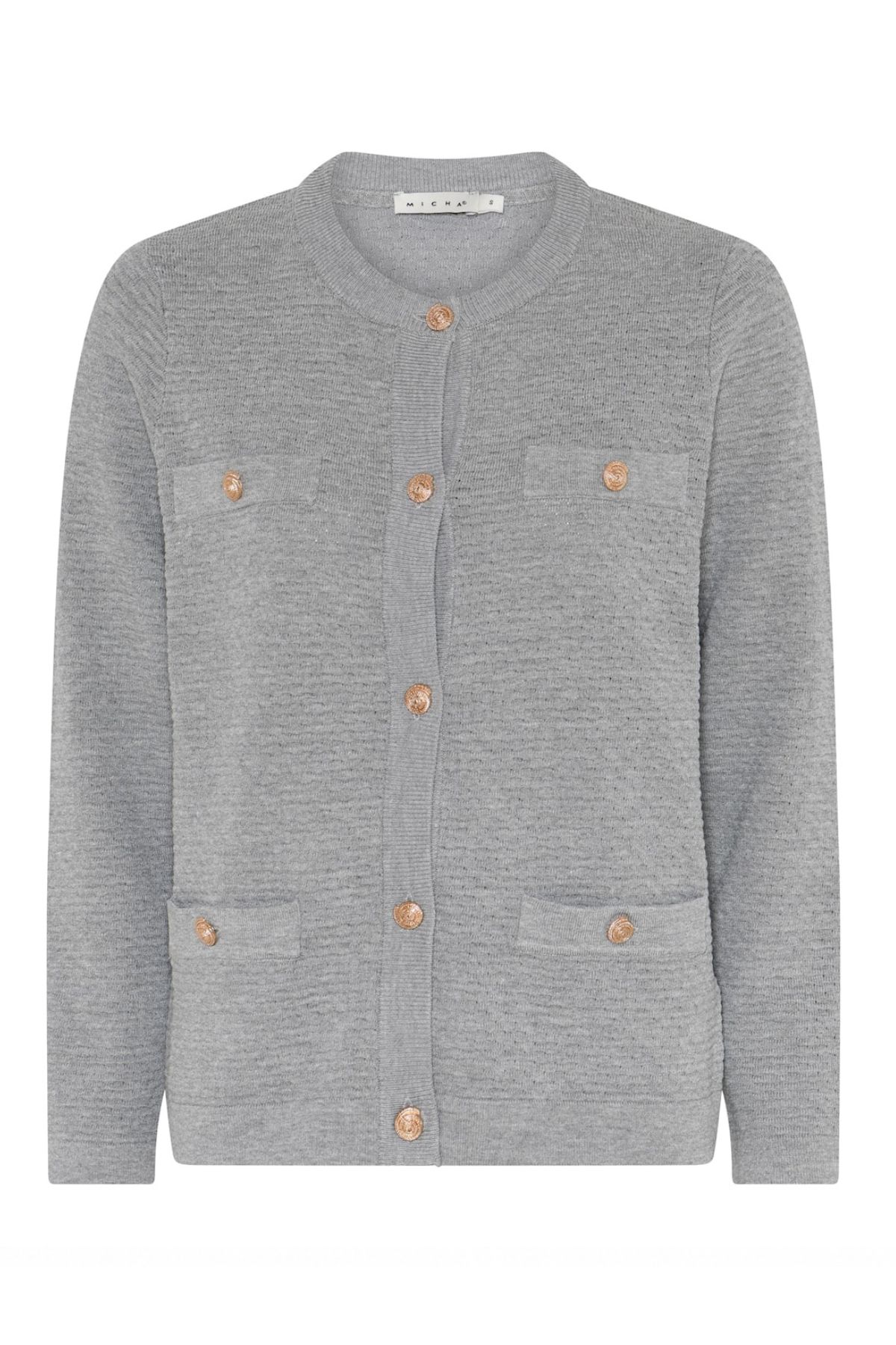 Micha Cardigan SYDNEY - 6155 Light Grey Melange