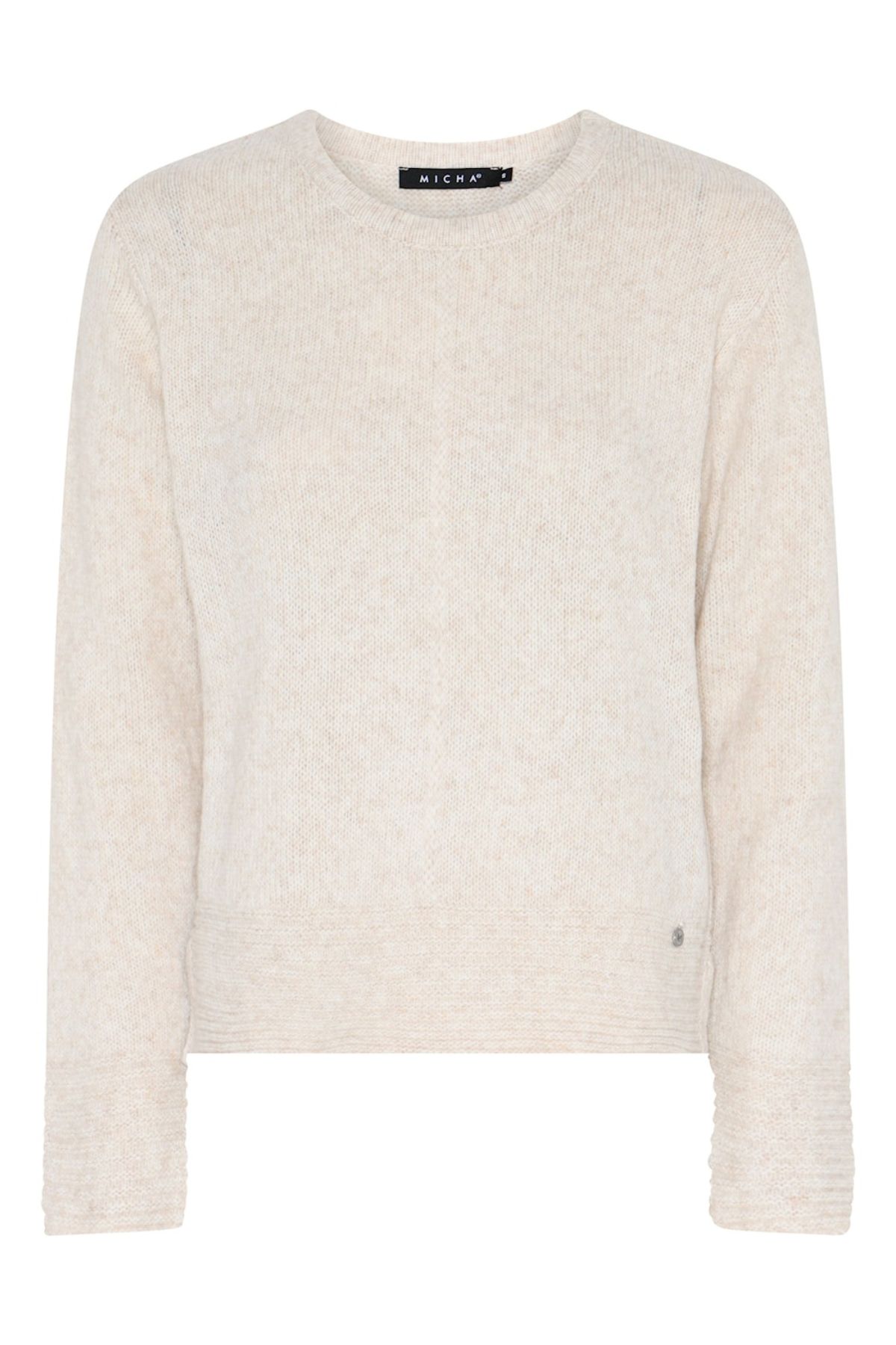 Micha Tröja MANLEY - 2603 Offwhite Melange
