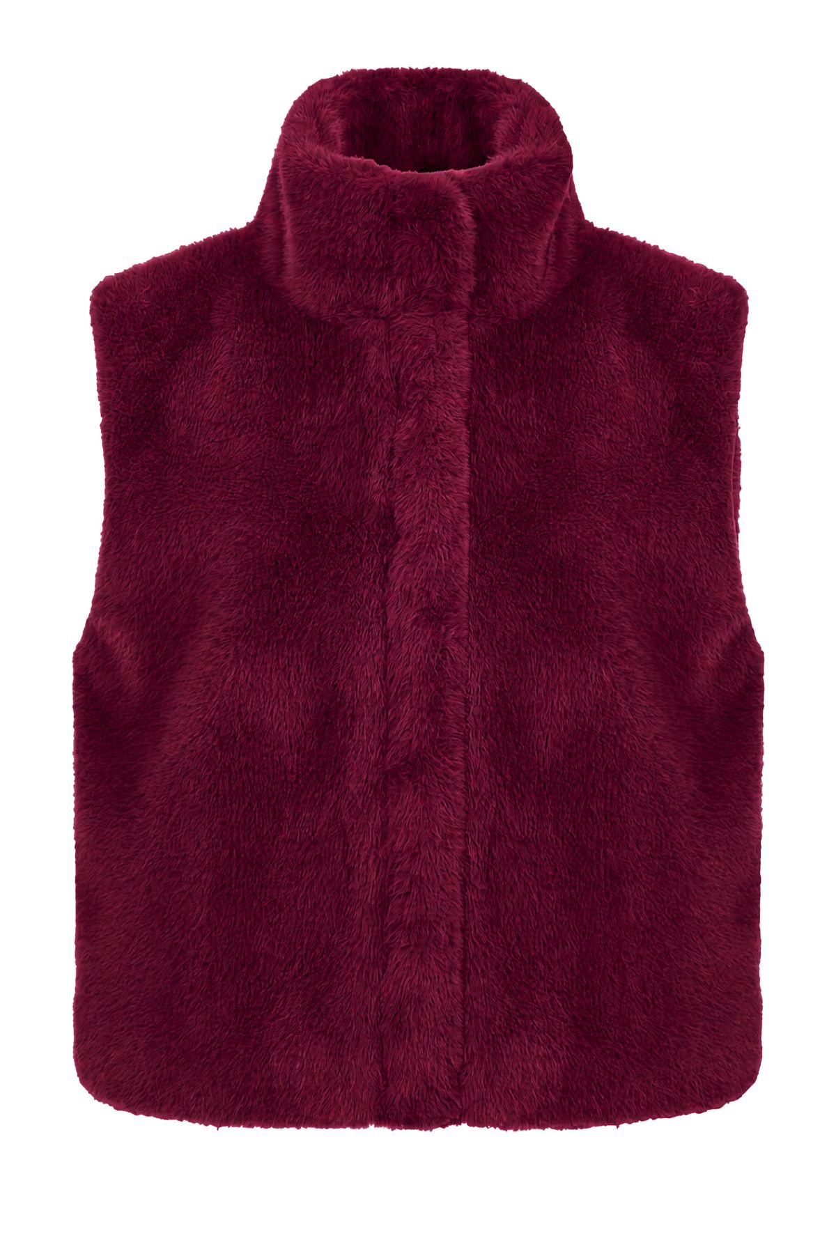 Bianca FauxFurVest TABEA 385 Red - Bild 3