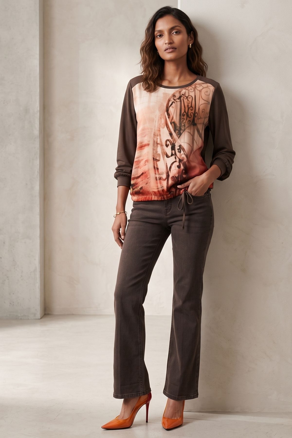 Bianca Topp GADI - 610 Brown
