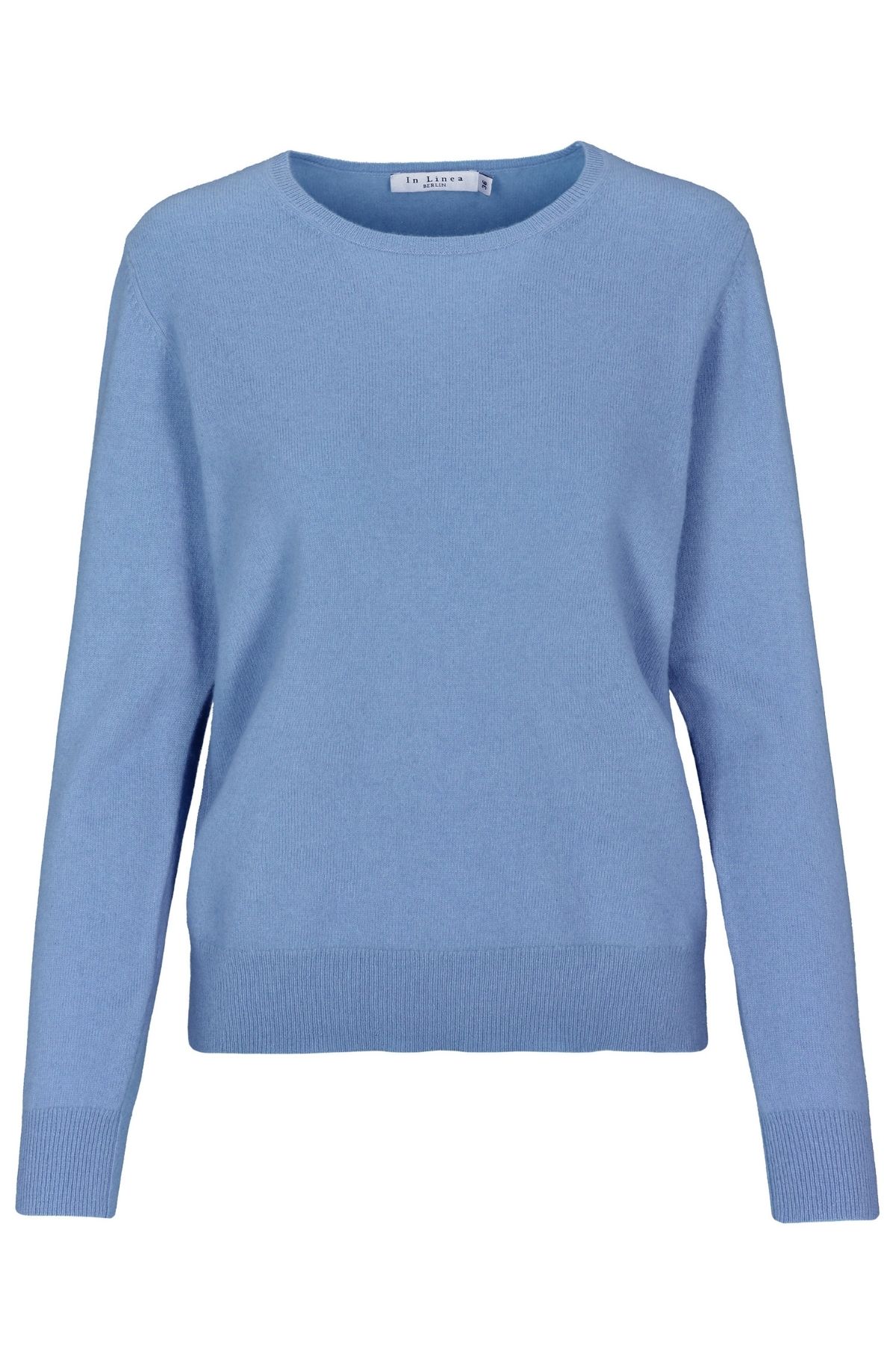 InLinea Cashmere Tröja JACK - 648 Denim melange