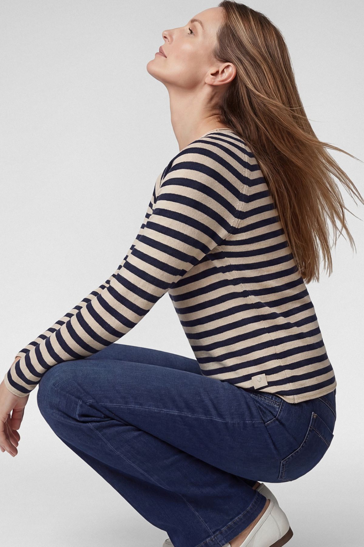 Rabe Tröja CHELSEA - 7374 Navy Stripe - Bild 5
