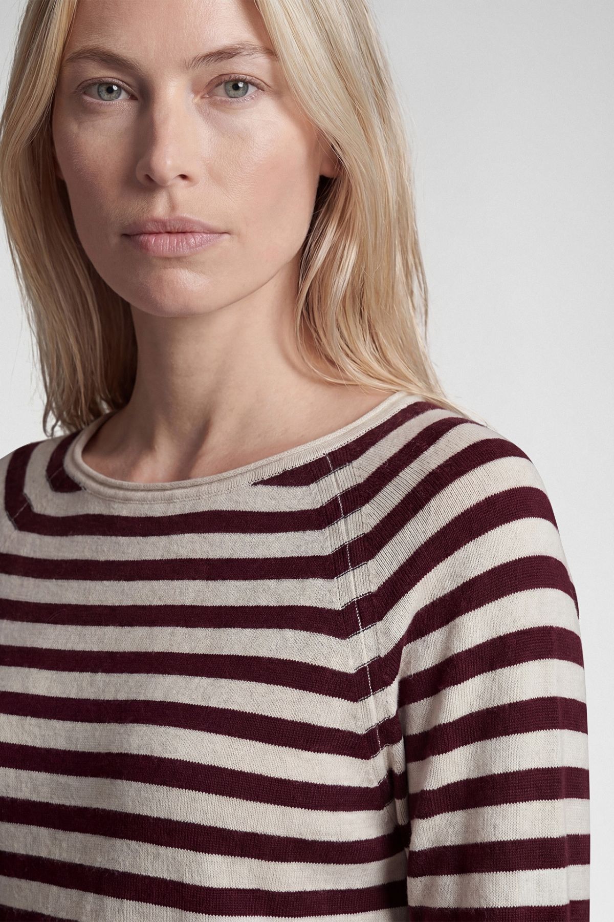 Rabe Tröja CHELSEA - 7264 Wine Stripe