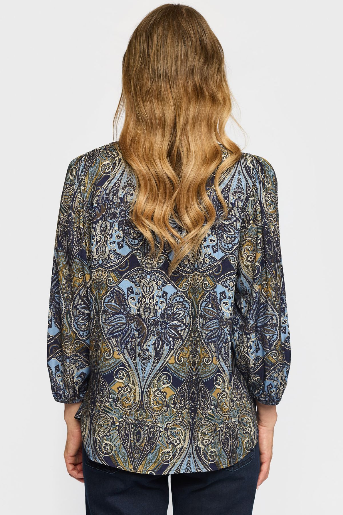 2Biz Blus LAURIS - Blue Paisley - Bild 3