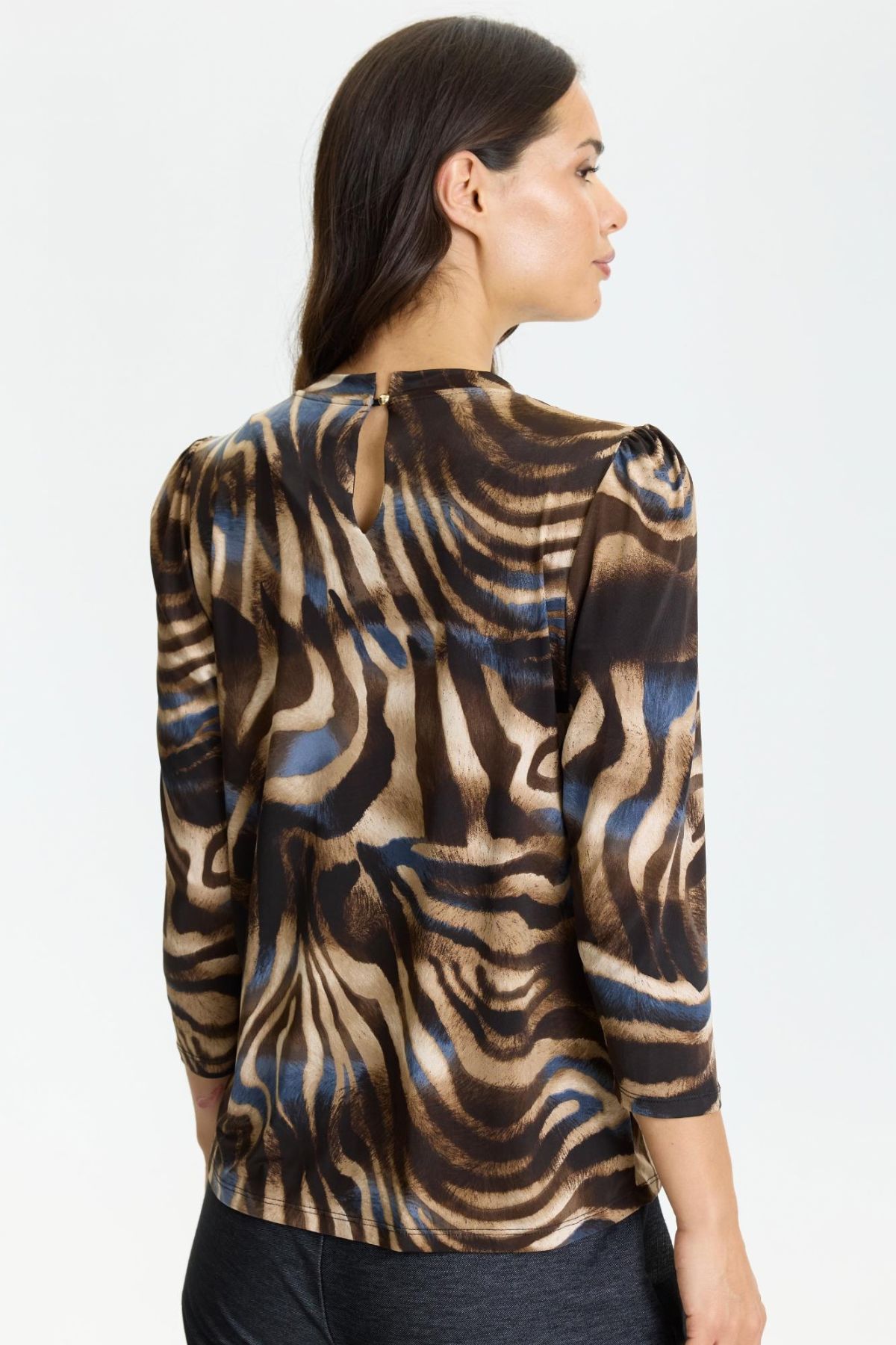 InFront Grazia Blus LANGXI - 801 Brown - Bild 3