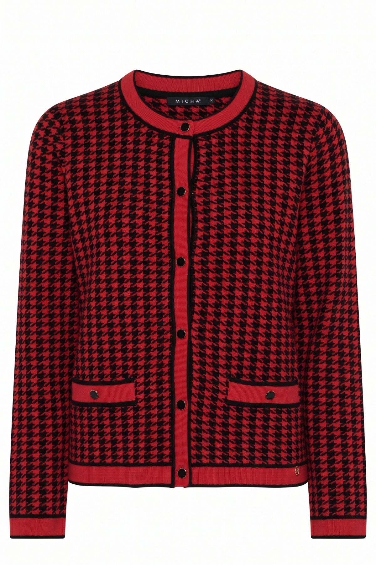 Micha Cardigan BURLEIGH H26 red black